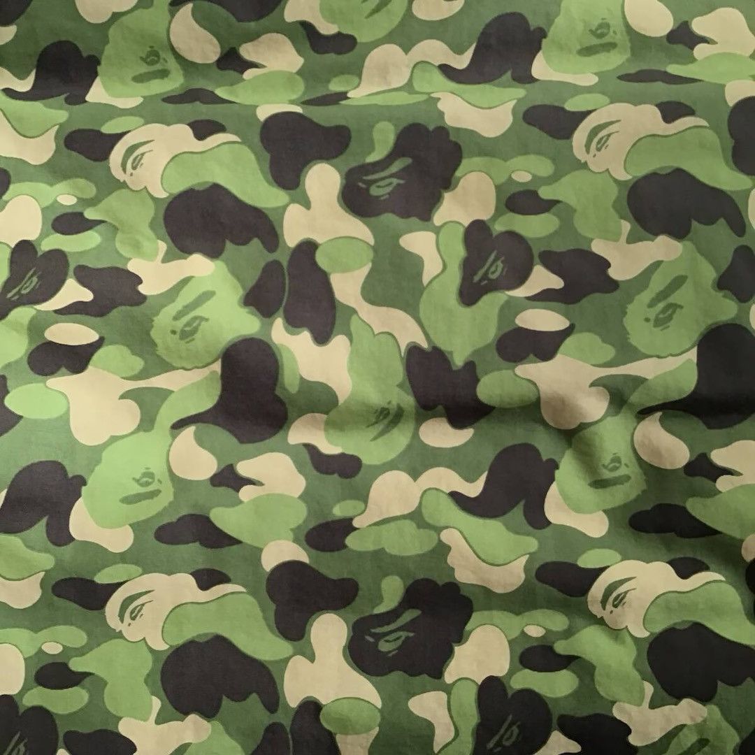 Bape 🔥Vintage🔥 BAPE ABC CAMO GREEN Puffer Down Jacket APE NIGO Size US L / EU 52-54 / 3 - 2 Thumbnail