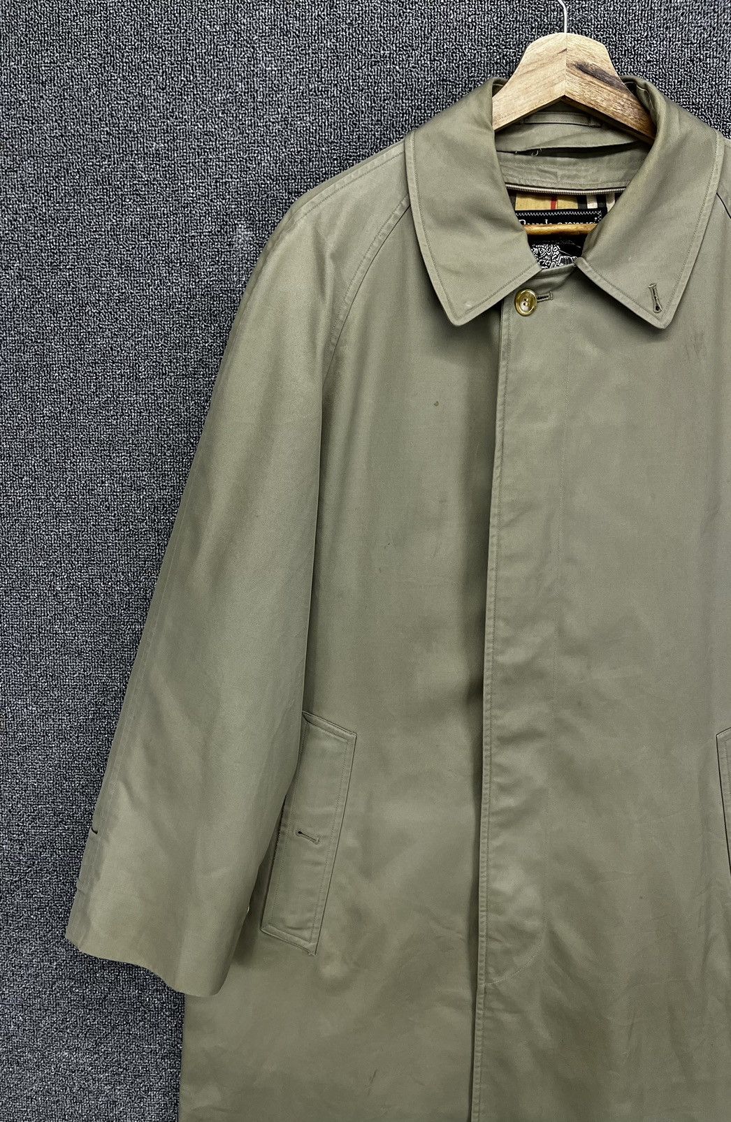 Burberry Vintage Burberry Nova Check Trench Coat Long Jacket Size US L / EU 52-54 / 3 - 5 Thumbnail