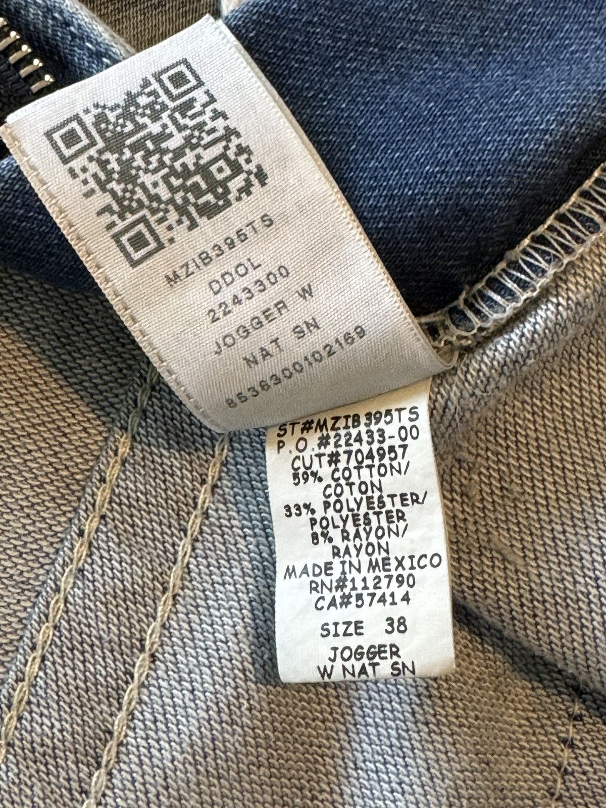 True Religion True Religion Chill Indigo Denim Joggers Size US 38 / EU 54 - 12 Thumbnail