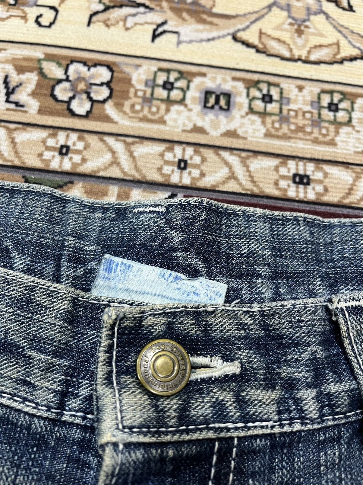 Swagger Swagger Japanese Brand Patchwork Denim Size US 34 / EU 50 - 9 Thumbnail