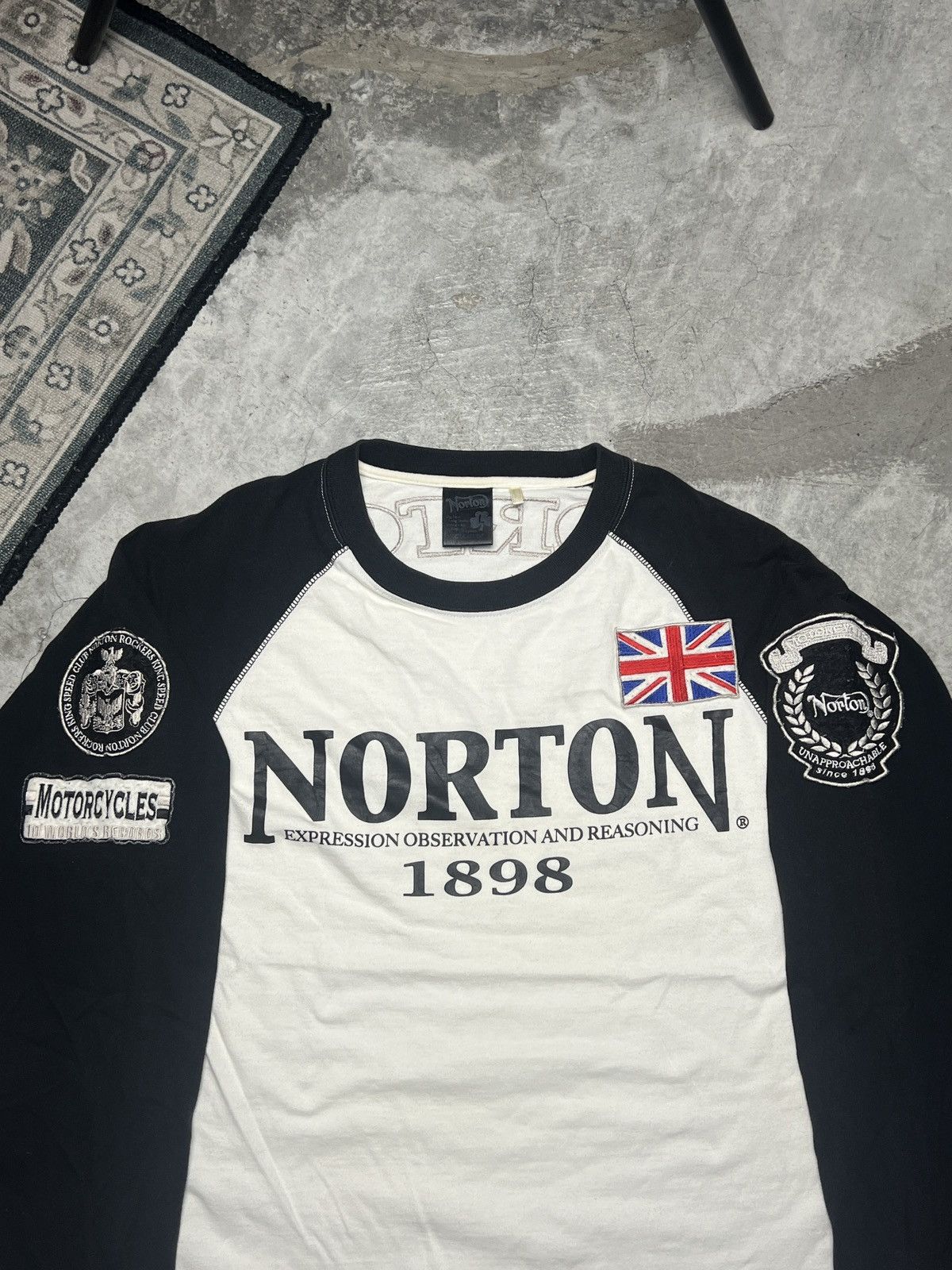 Norton Vintage Norton Mortorcycle club Size US M / EU 48-50 / 2 - 2 Thumbnail
