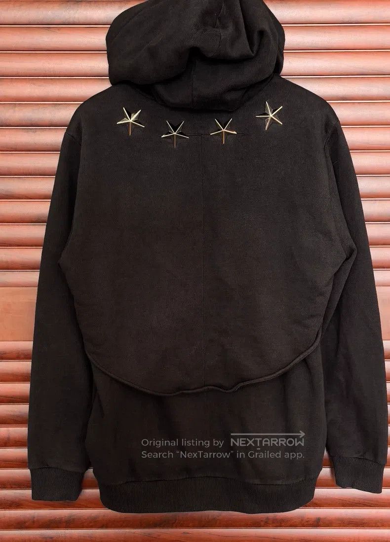 Givenchy Givenchy Black five-pointed star hooded sweatshirt Size US S / EU 44-46 / 1 - 3 Thumbnail