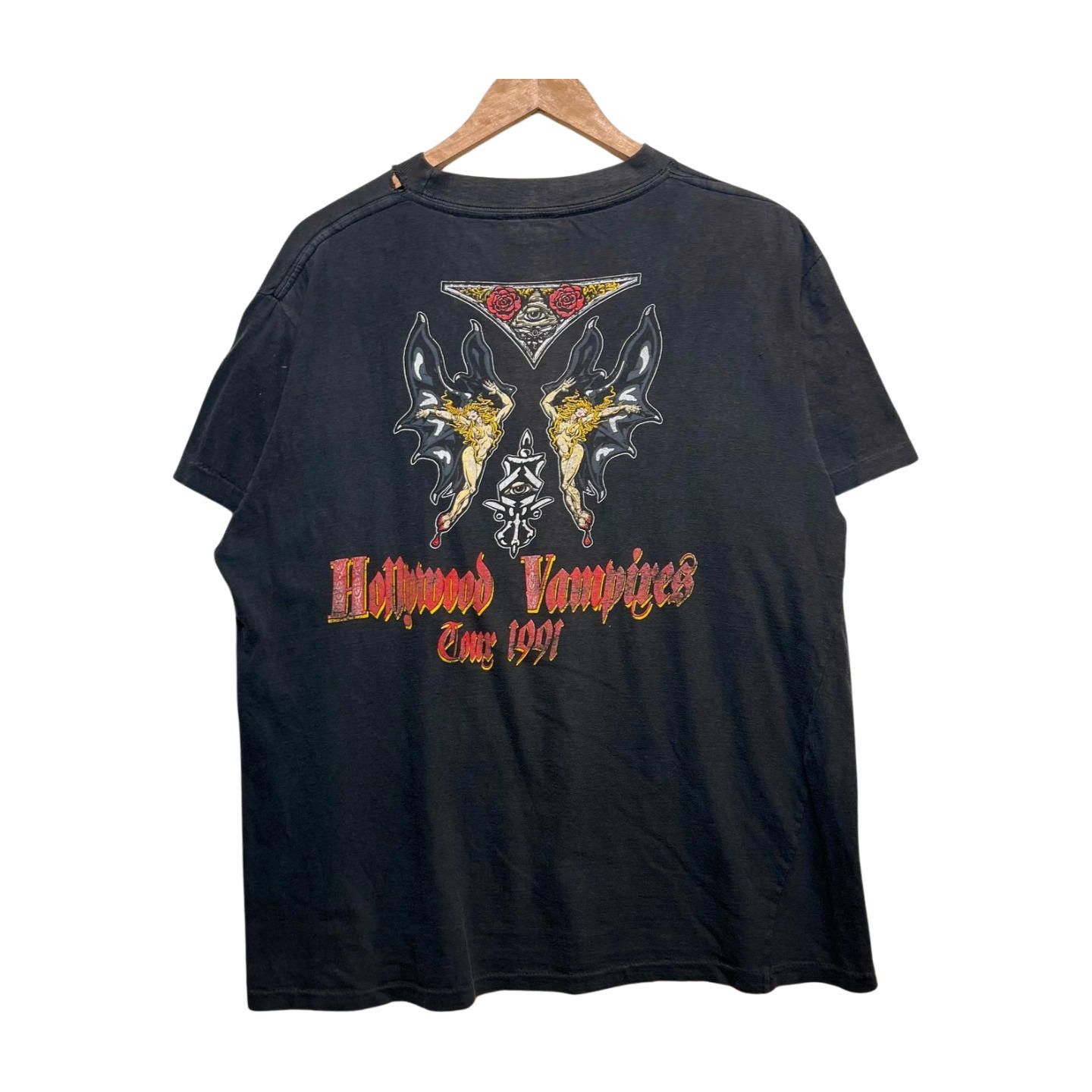 Vintage Vintage 91 LA Guns T Shirt Size XL Hollywood Vampires Size US XL / EU 56 / 4 - 3 Thumbnail