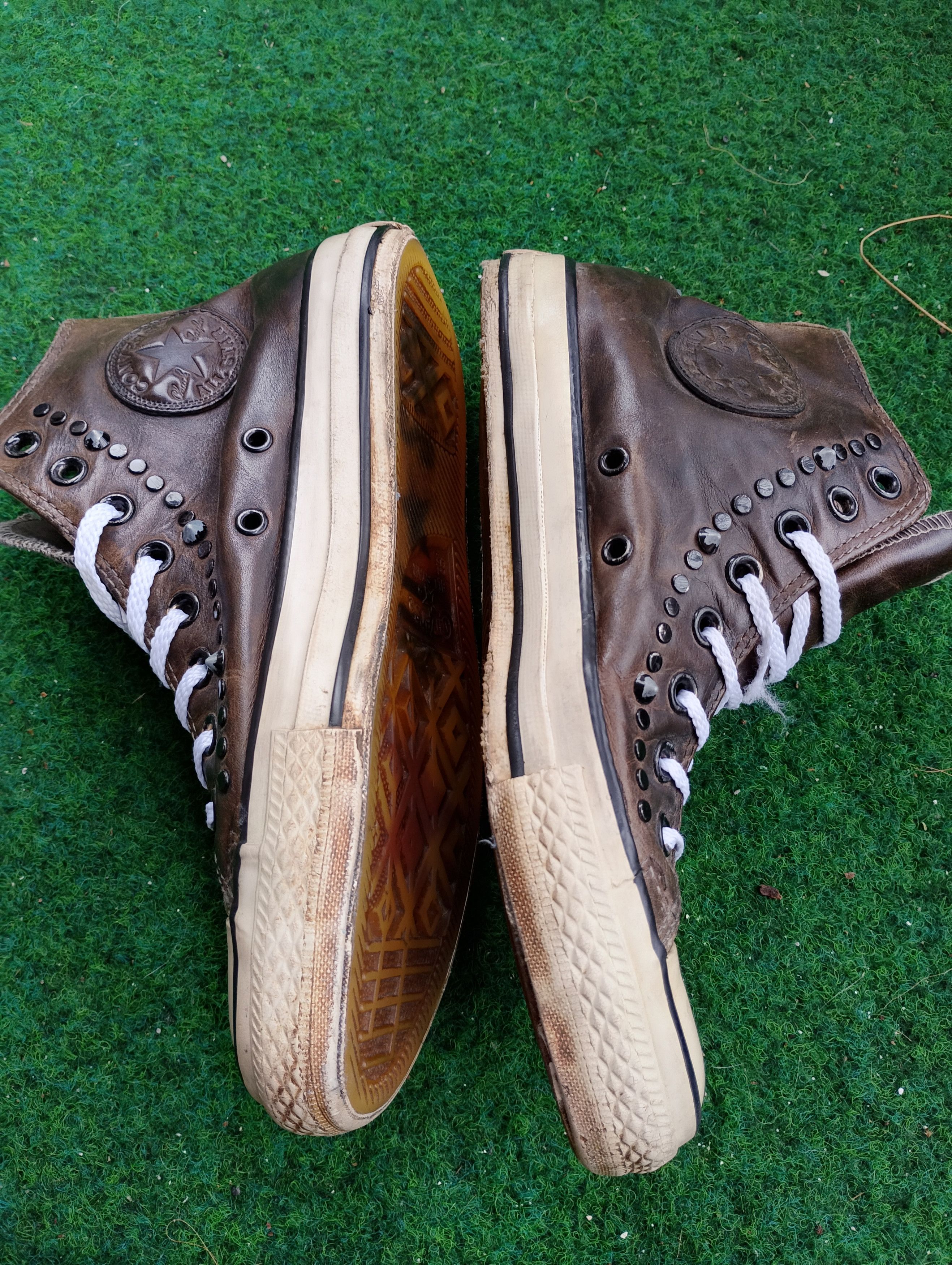 John Varvatos Converse x John Varvatos All Star Studded Hi trainers 6.5 Size US 6.5 / EU 39-40 - 7 Thumbnail