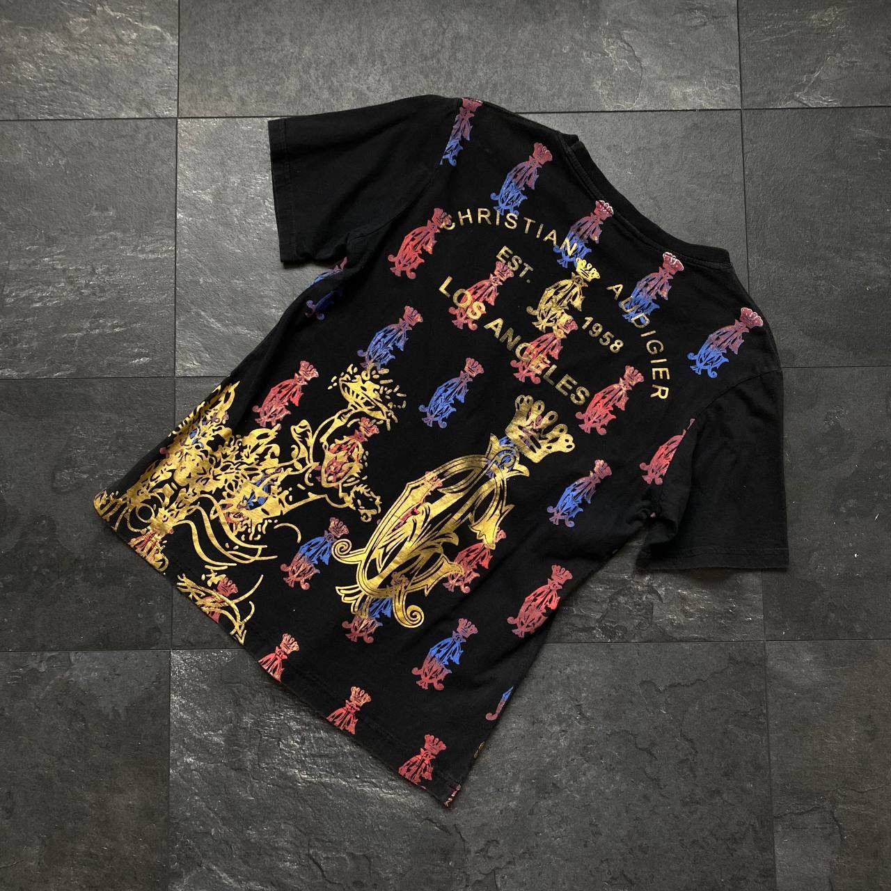 Christian Audigier × Ed Hardy × Vintage Vintage Y2K Ed Hardy by Christian Audigier Tee Size US S / EU 44-46 / 1 - 7 Thumbnail