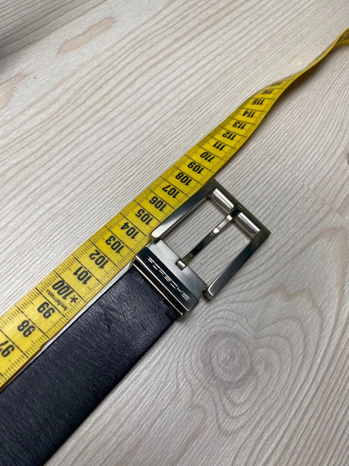 Porsche Design Porsche Design Black Belt Hook Adjustable Learher 110cm Size ONE SIZE - 5 Thumbnail