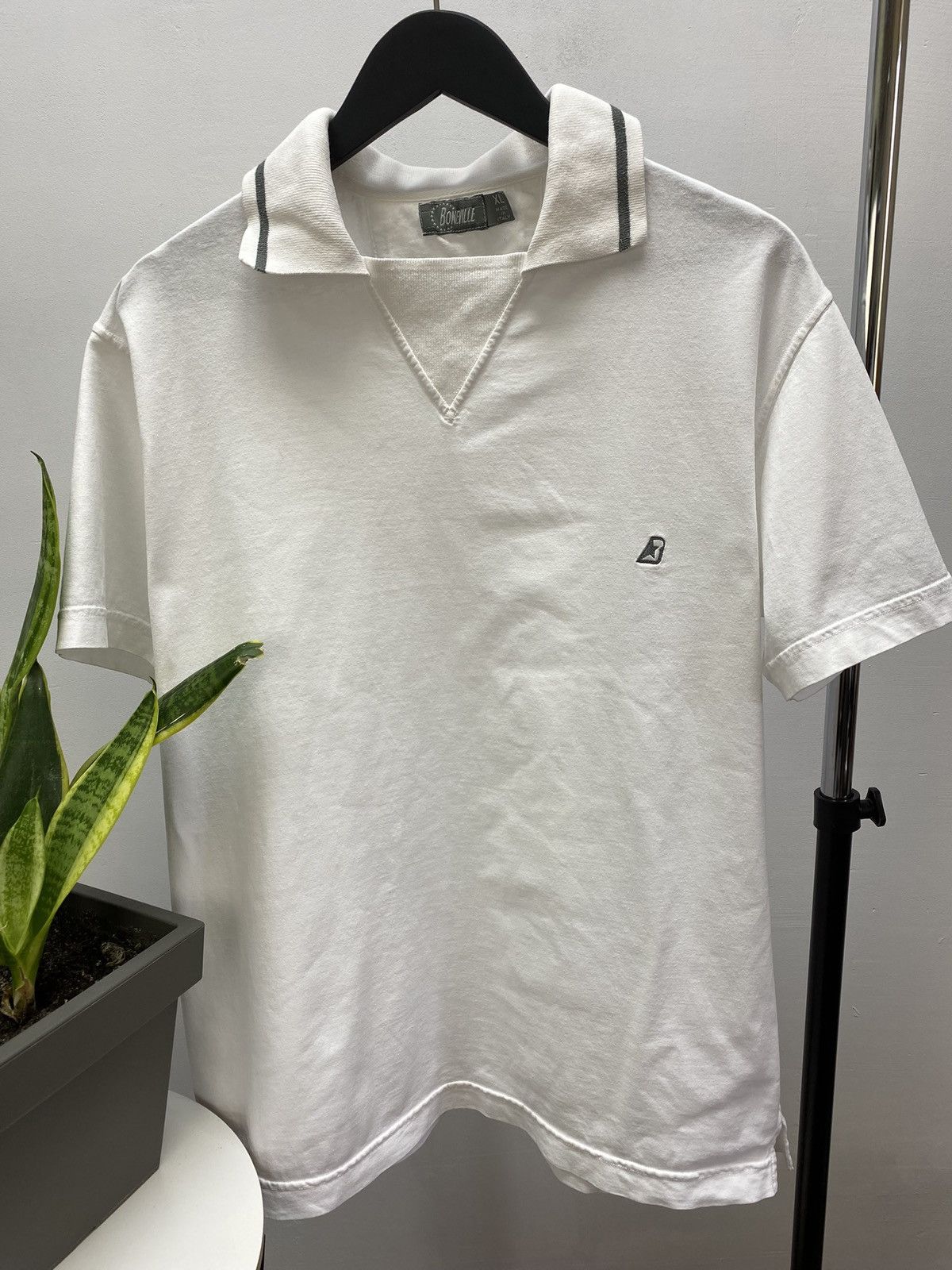 Boneville × Stone Island × Vintage Vintage Boneville Massimo Osti Polo Rare Streetwear Size XL Size US XL / EU 56 / 4 - 6 Thumbnail