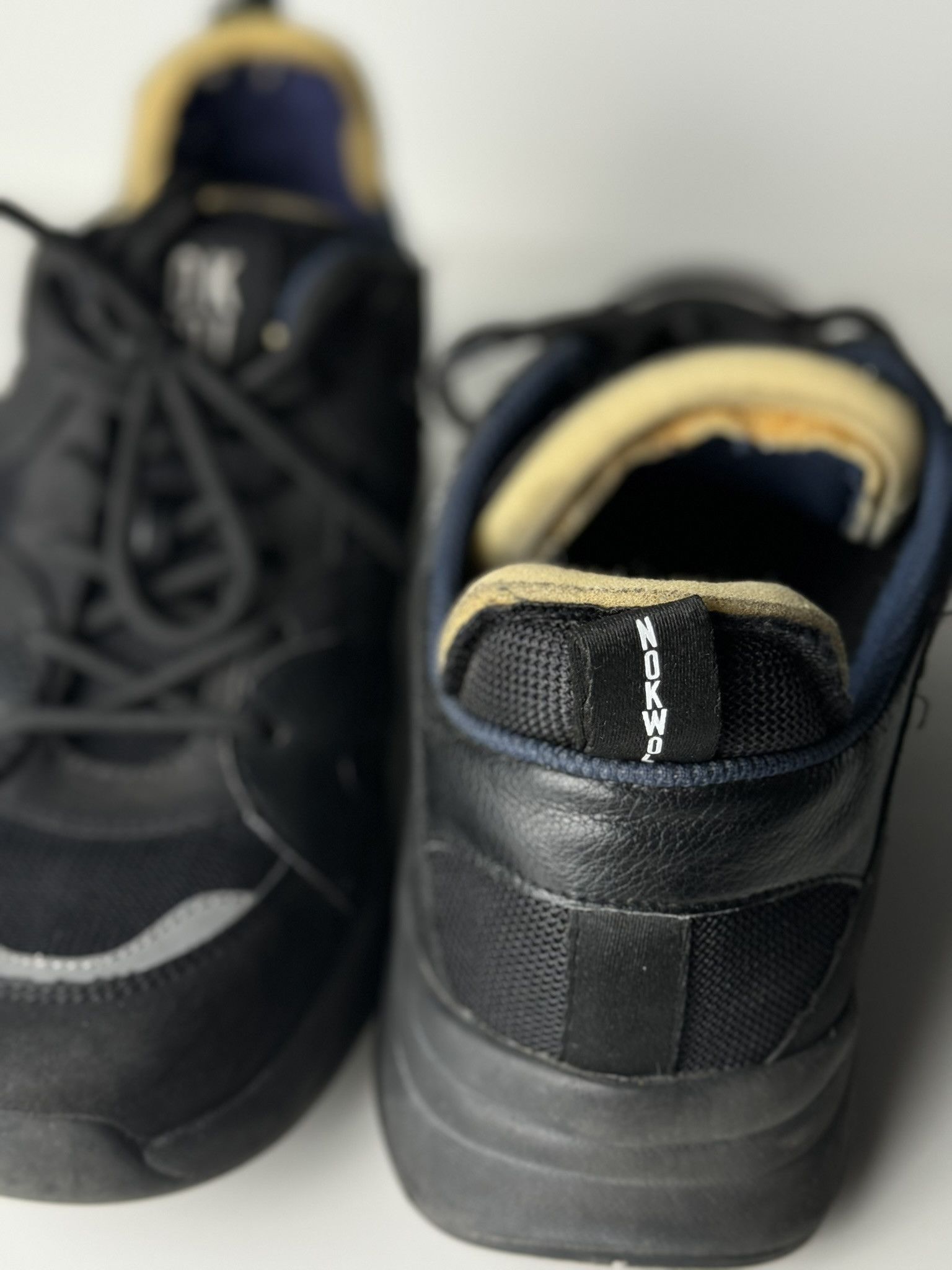 Japanese Brand NOKWOL LUNGER BLACK Size US 12 / EU 45 - 8 Thumbnail