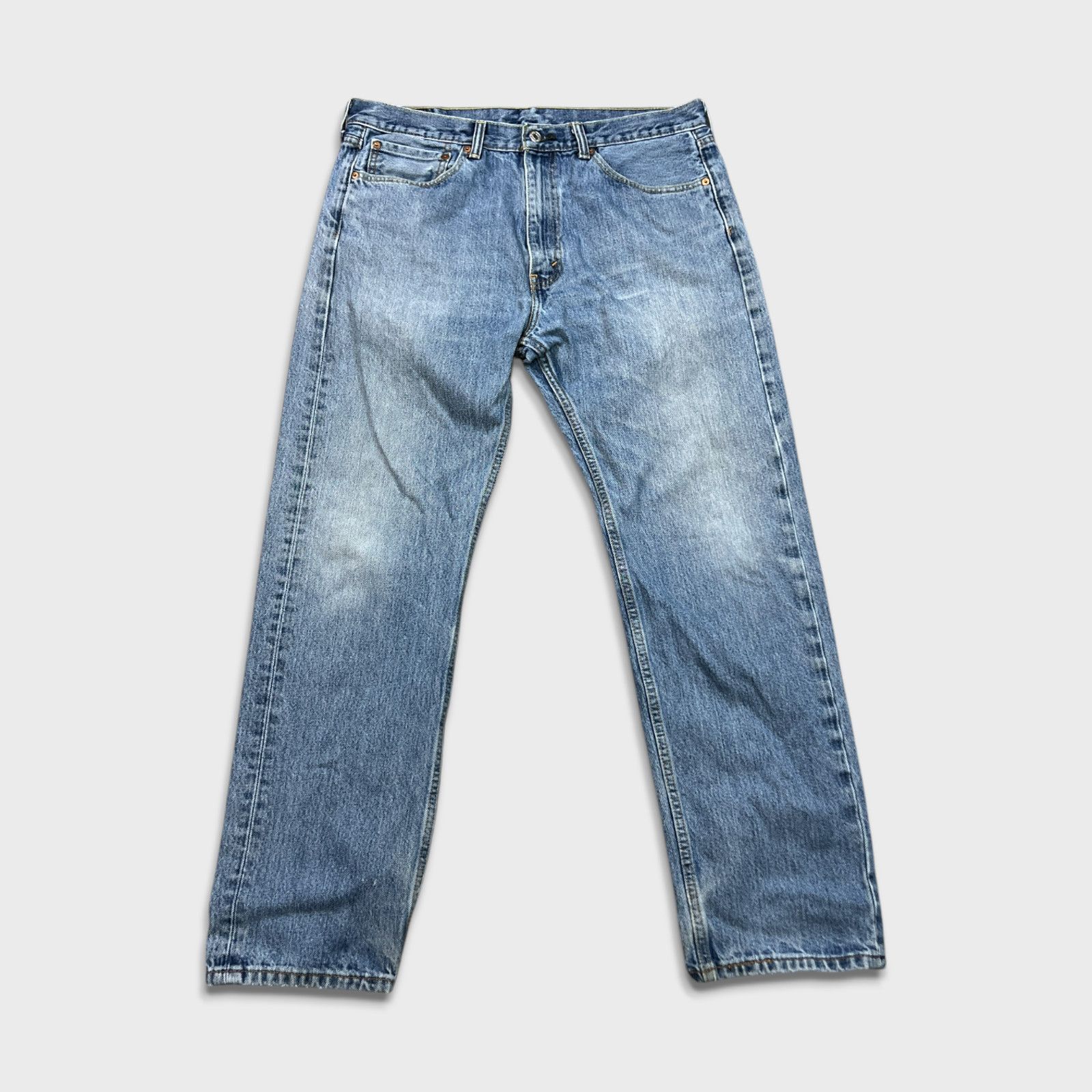 Levi's × Vintage Levi's 505 Jeans 36x32 Original Straight Leg Denim Pants Size US 36 / EU 52 - 1 Thumbnail