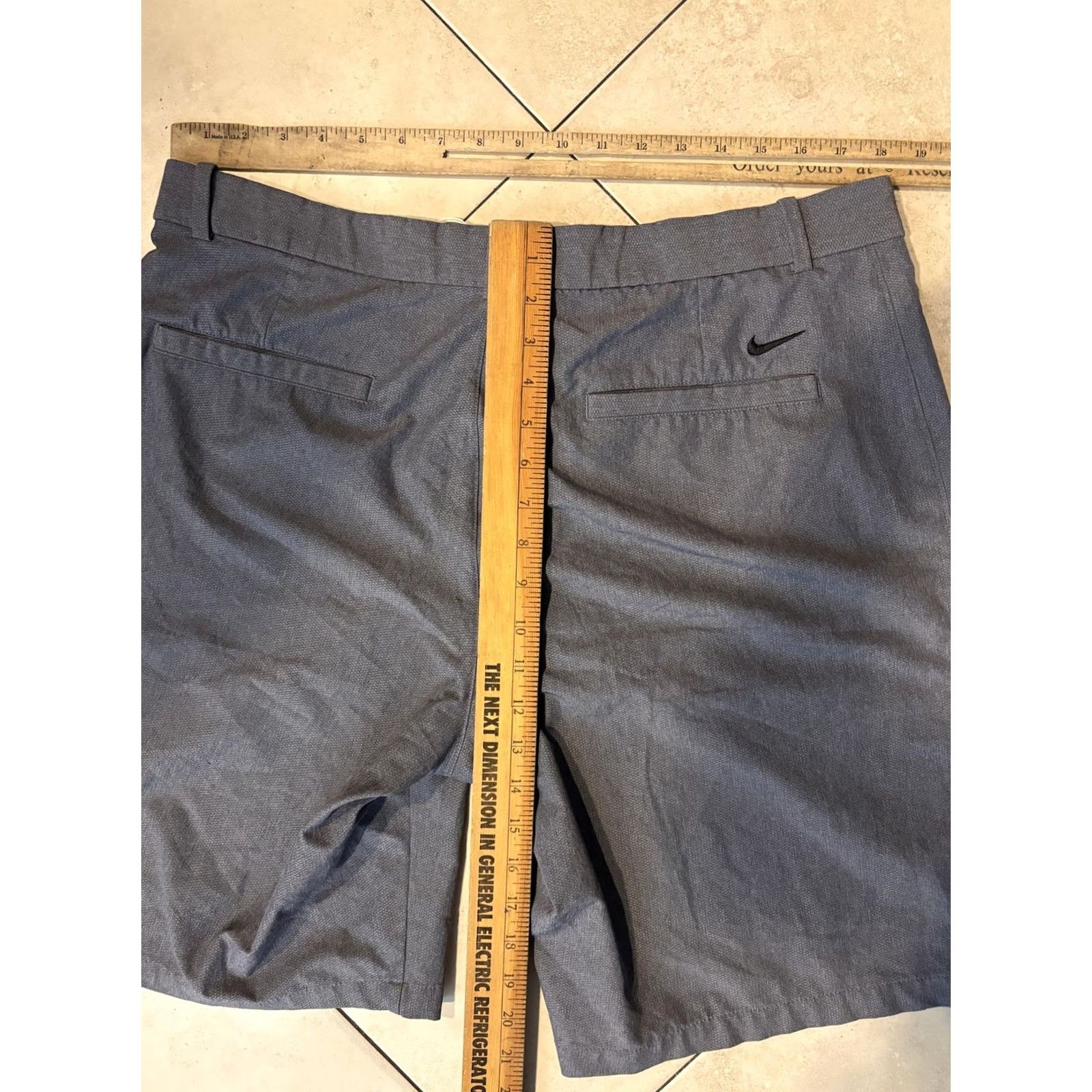 Nike Nike Dri-FIT Golf Shorts Mens 38 Gray Standard Fit Performance Athletic Polyester Spandex Size US 38 / EU 54 - 6 Thumbnail