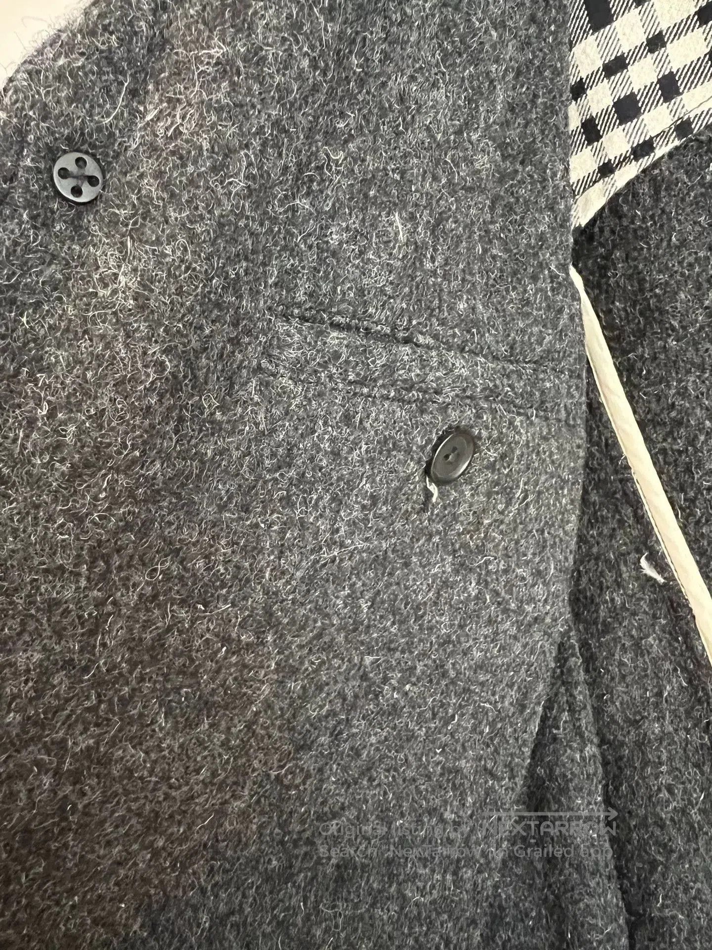 RRL Ralph Lauren Vintage Gray Wool Suit Jacket. Size US L / EU 52-54 / 3 - 4 Thumbnail
