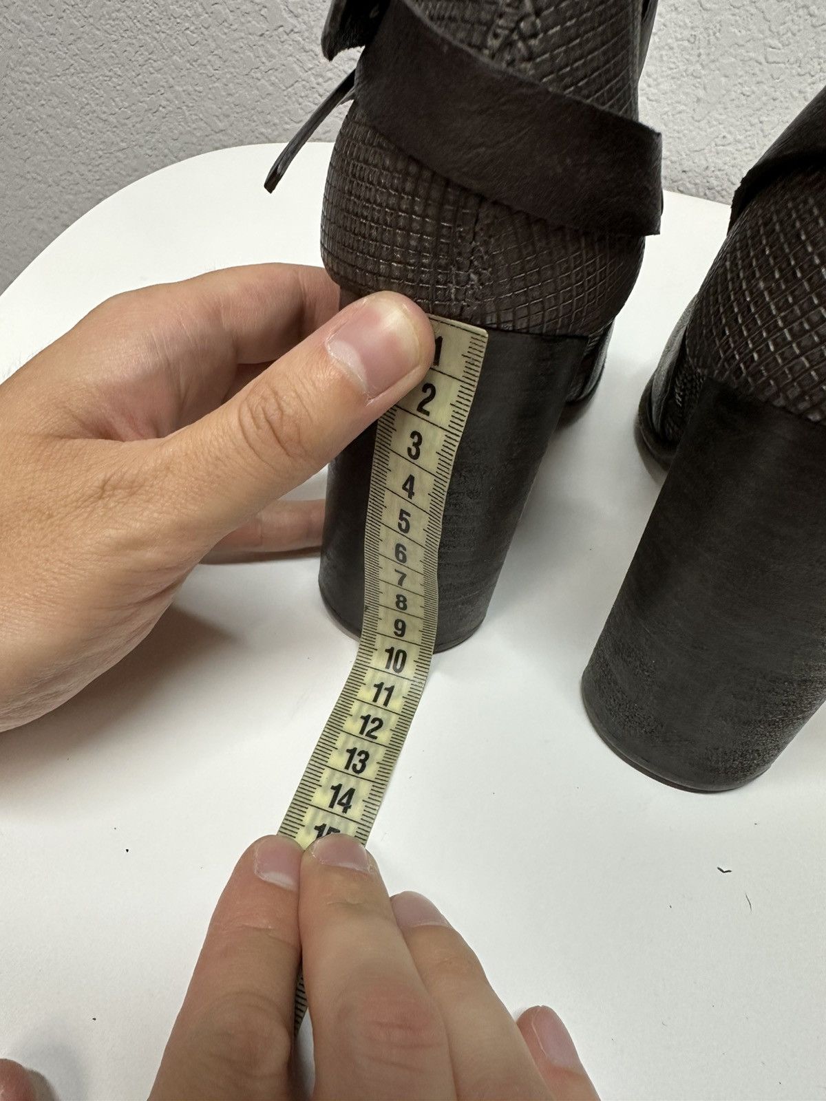 A.S.98 Vintage AS 98 Rick Owens Style Zip Ankle Leather Biker Boots Size US 9 / IT 39 - 15 Thumbnail