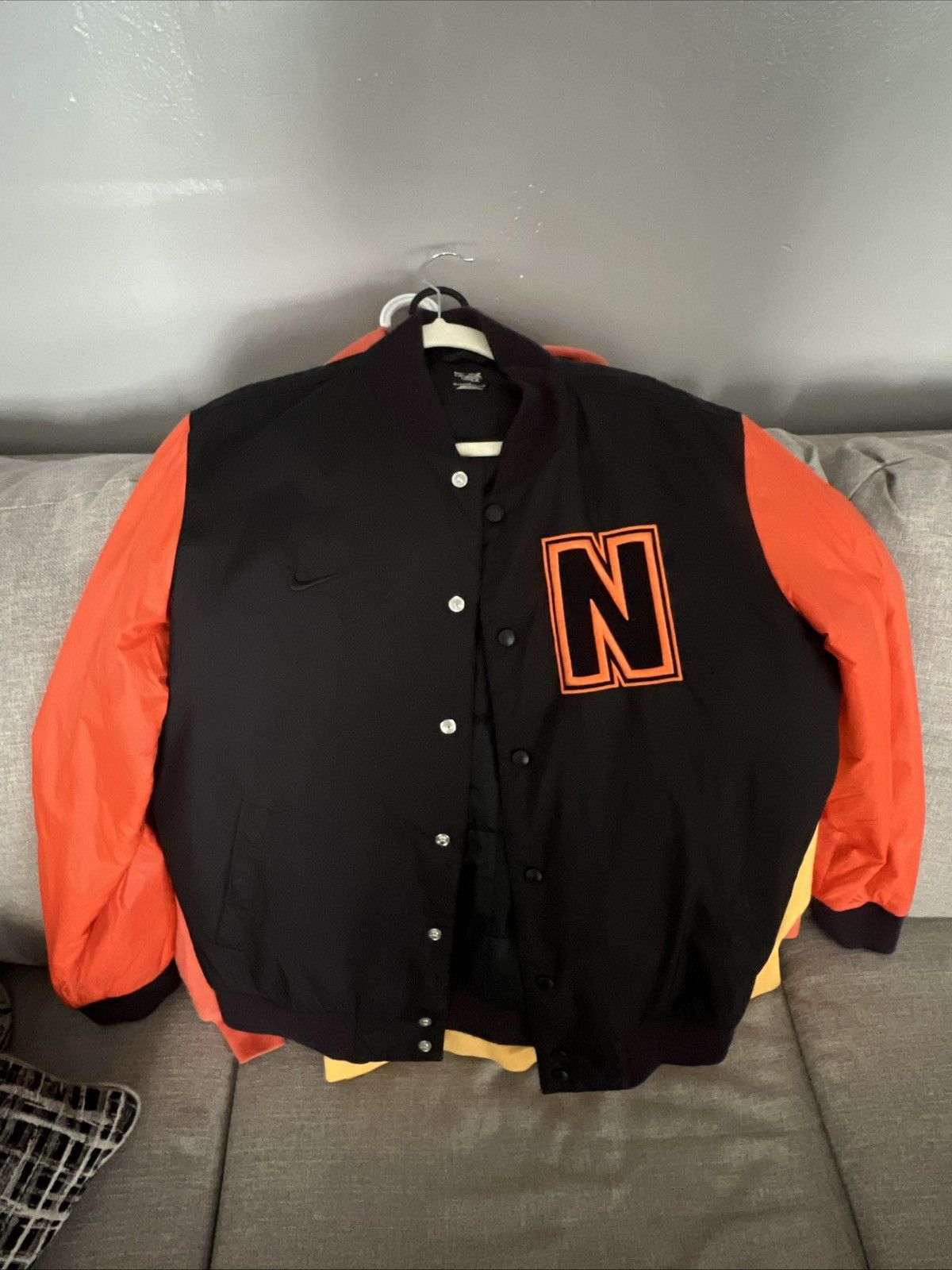 Nike Nike vintage varsity bomber Size US M / EU 48-50 / 2 - 2 Thumbnail