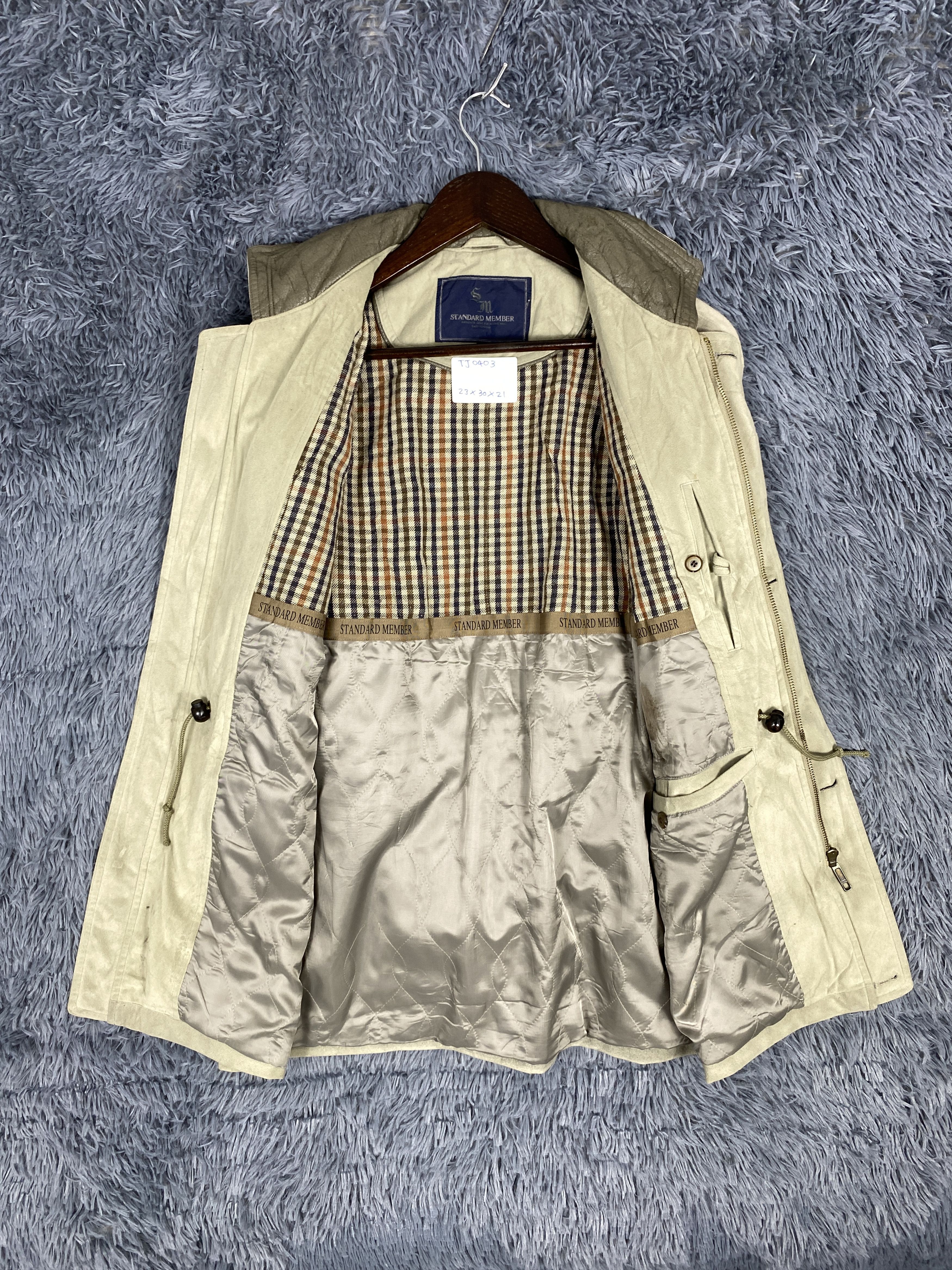 Japanese Brand Vintage Standard Member Multi Pocket Duck Canvas Jacket Size US S / EU 44-46 / 1 - 8 Thumbnail