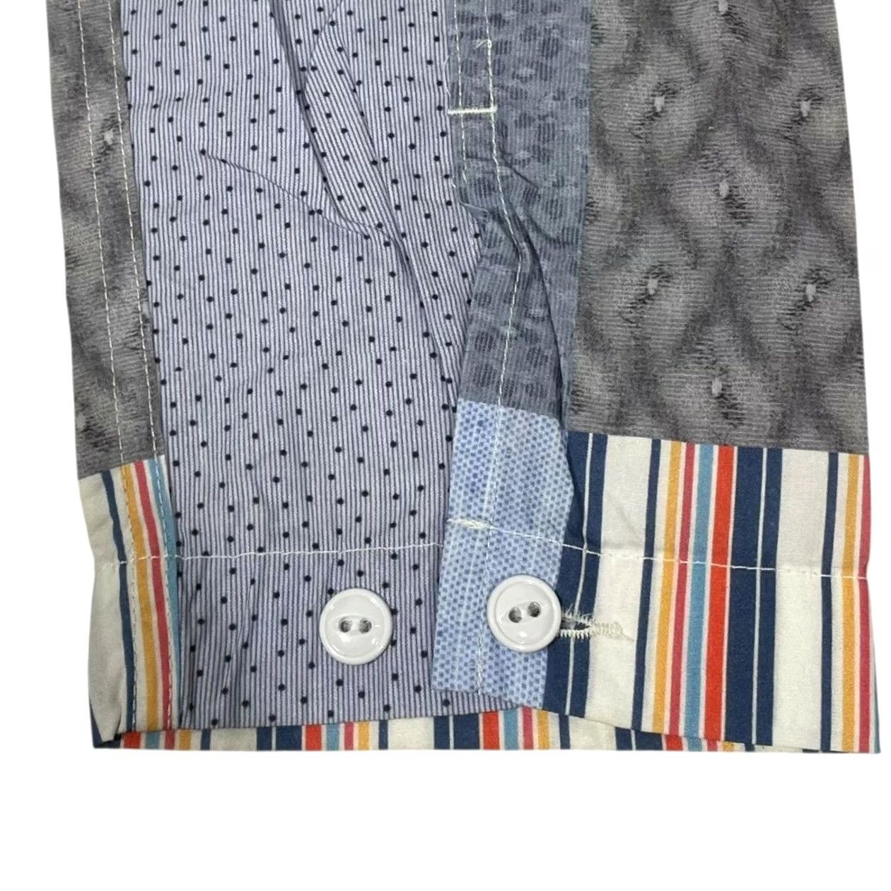 Engineered Garments Engineered Garments Shirt Parka XS Multicolor Patchwork Print Cagoule Jacket Men Size US XS / EU 42 / 0 - 4 Thumbnail