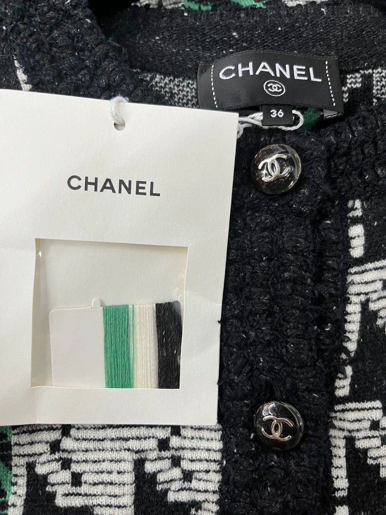 Chanel Chanel 24A blue checkered color-matched jacket Size XS / US 0-2 / IT 36-38 - 4 Thumbnail
