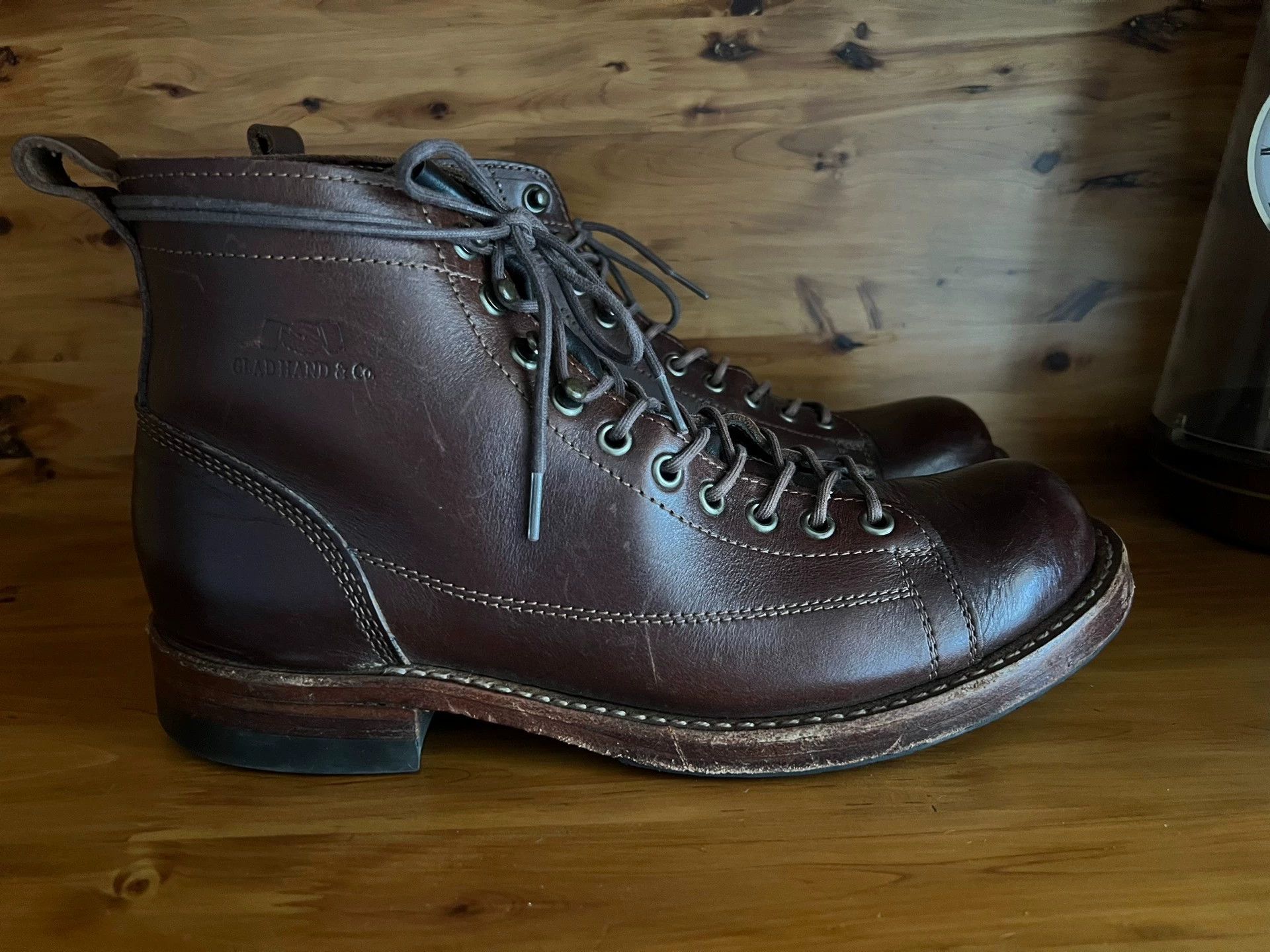 Other GLAD HAND WALKLINE Tea Core Cowhide Short Boot US8 Size US 8 / EU 41 - 1 Thumbnail