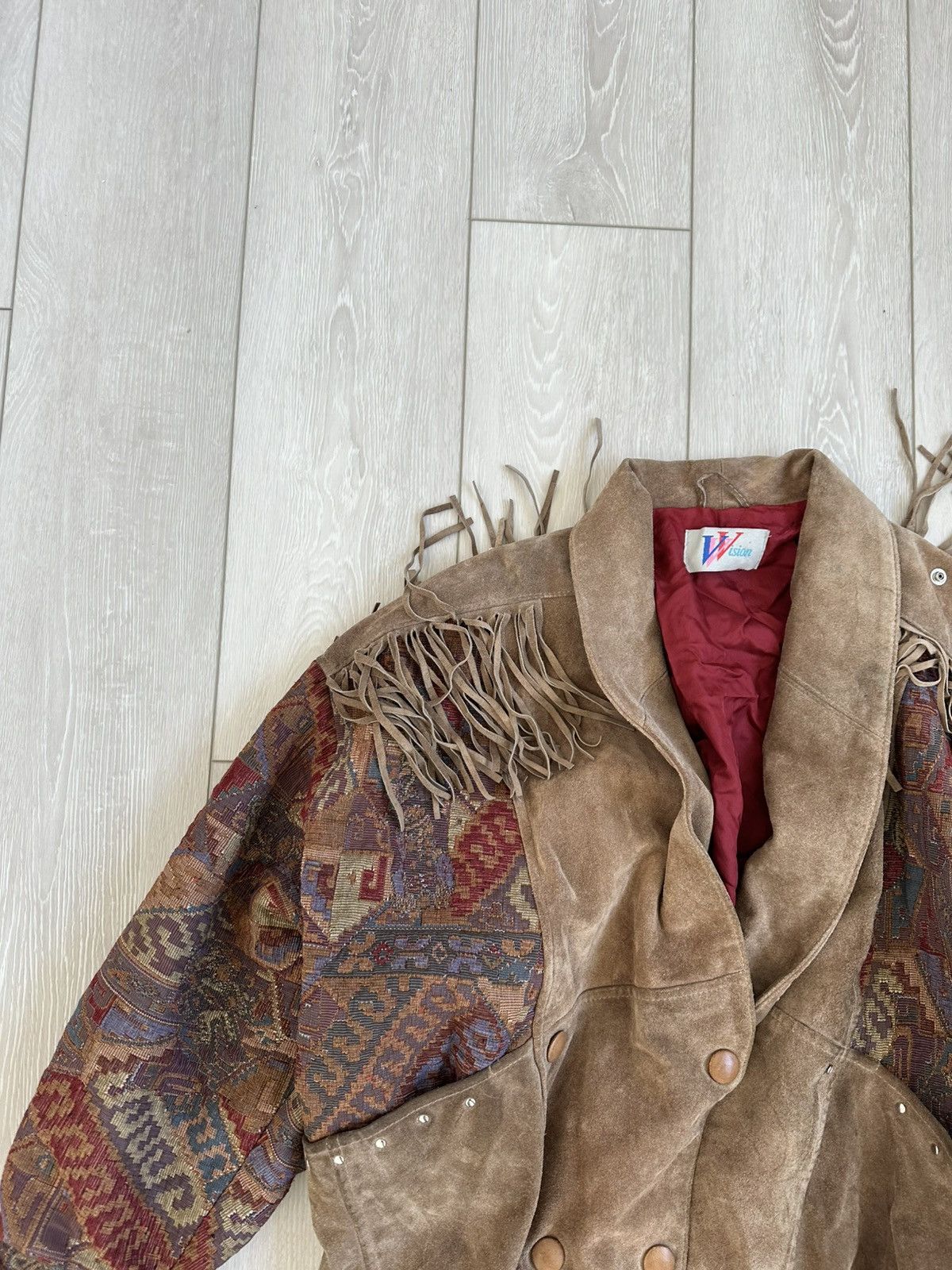 Vintage COWBOY RARE LEATHER JACKET 70-80 S Size US M / EU 48-50 / 2 - 7 Thumbnail