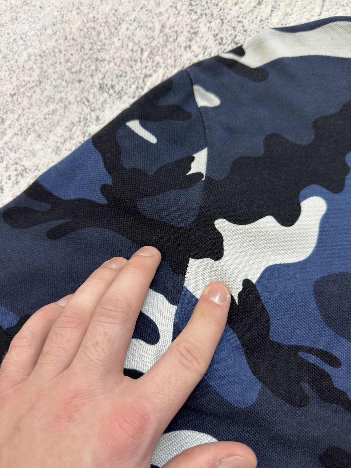 Valentino Valentino Garavani All-over Camouflage Polo Made in Italy Size US XXL / EU 58 / 5 - 7 Thumbnail