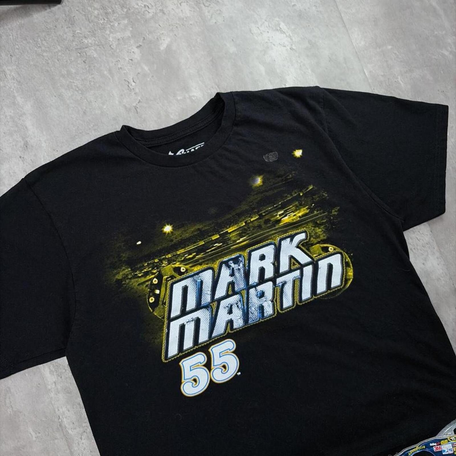 Chase Authentics Y2K Chase Authentics NASCAR Mark Martin 55 Racing T-Shirt Size US L / EU 52-54 / 3 - 6 Thumbnail