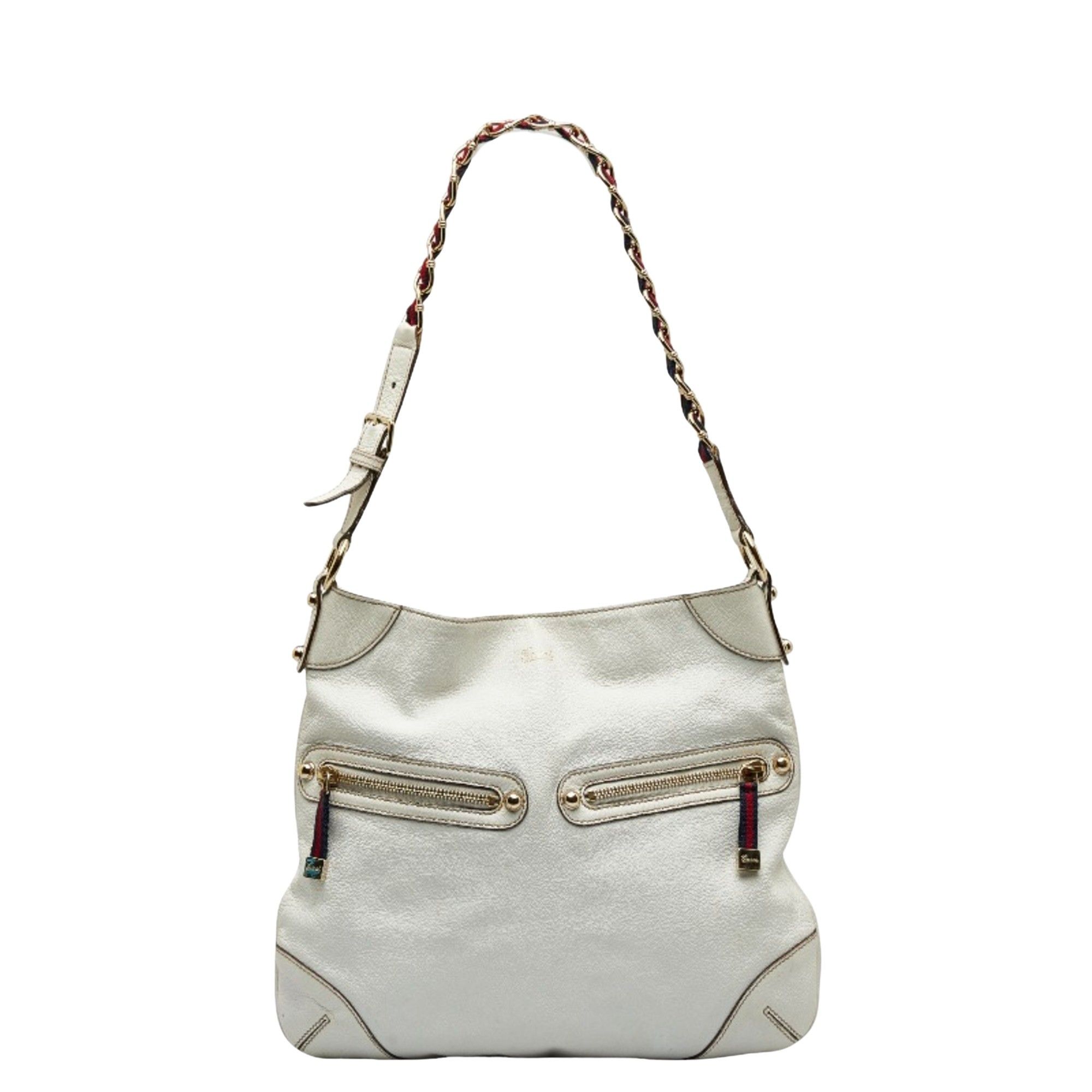 image of Gucci Shima Line Shopper in White, Women's