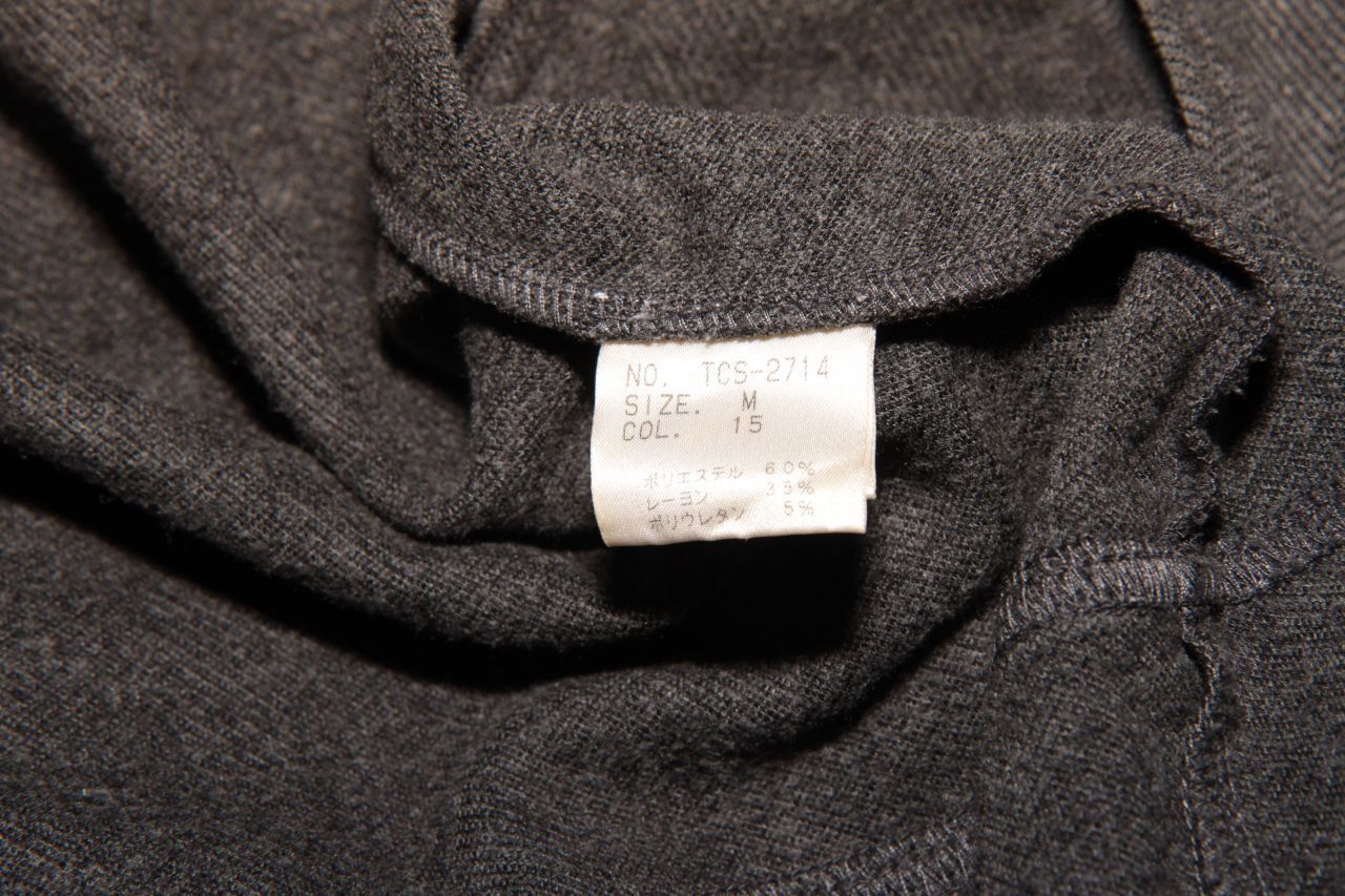 Tornado Mart Asymmetric Long Zip Fringe Hoodie TCS-2714 Size US M / EU 48-50 / 2 - 6 Thumbnail