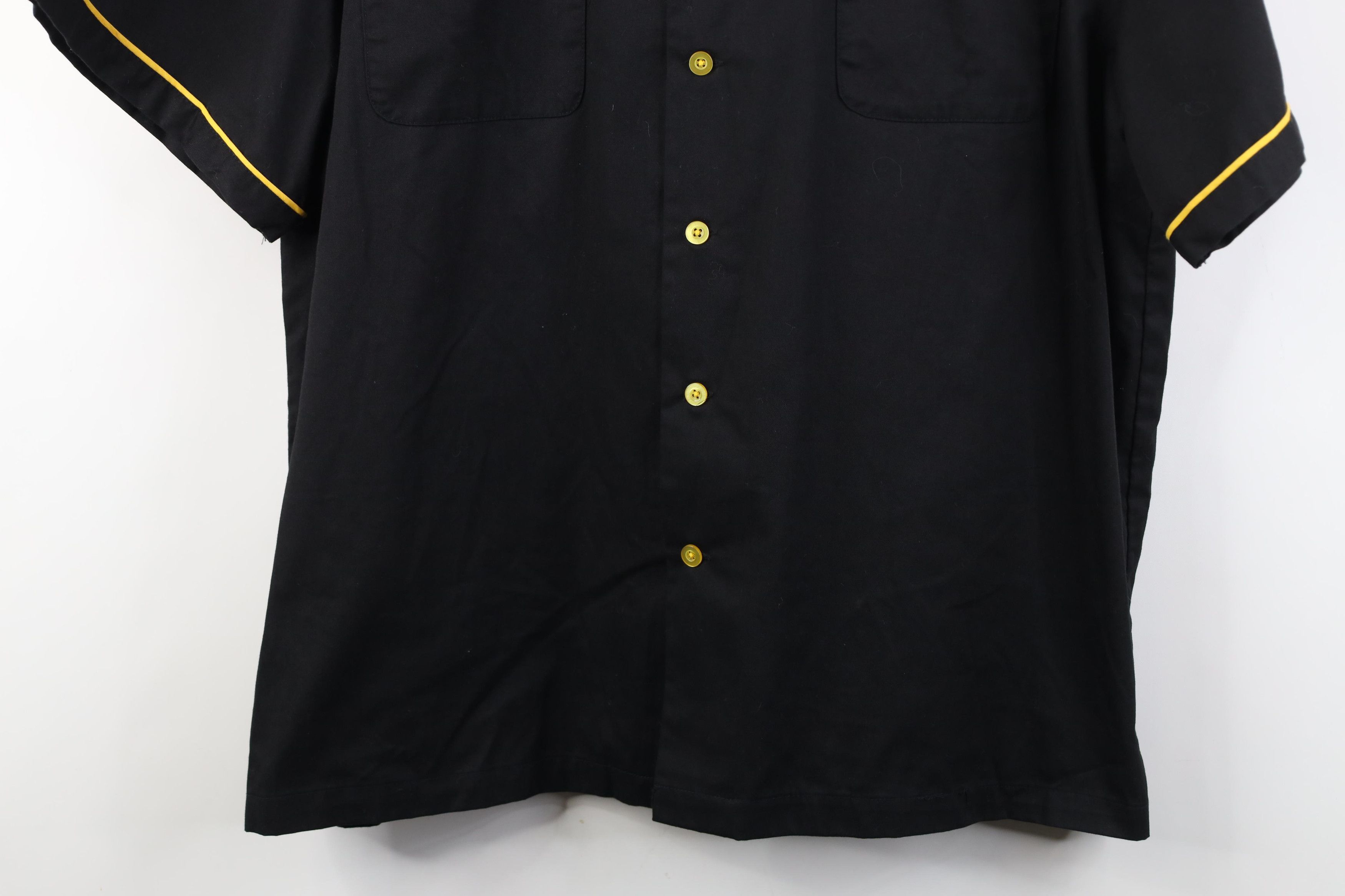 Vintage Vintage 90s Y2K Rockabilly Bowl New Orleans Bowling Shirt Size US L / EU 52-54 / 3 - 3 Thumbnail