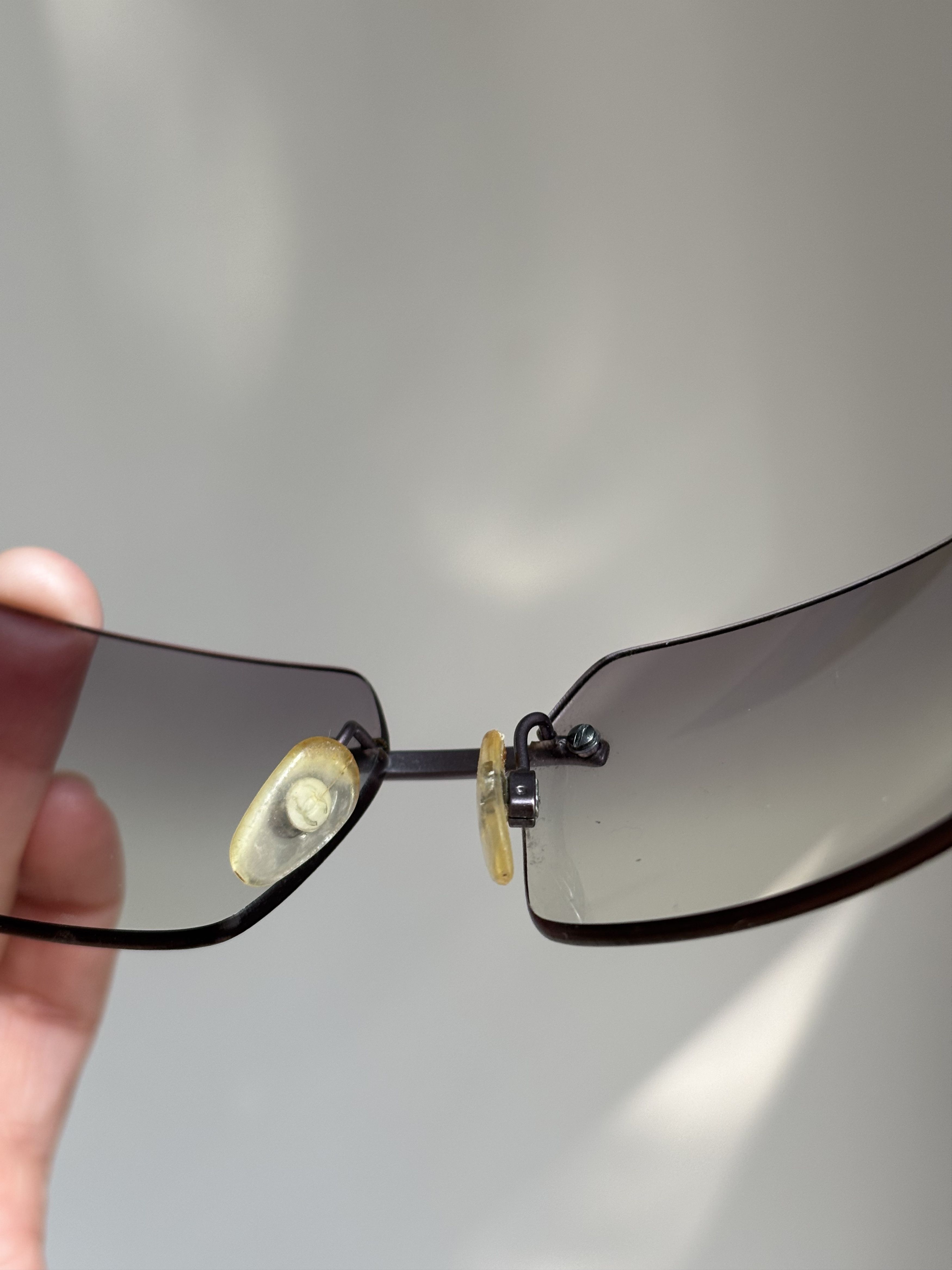 Chanel Chanel Sunglasses 4051-B Rhinestone 4017 Vintage CC Logo Size ONE SIZE - 7 Thumbnail