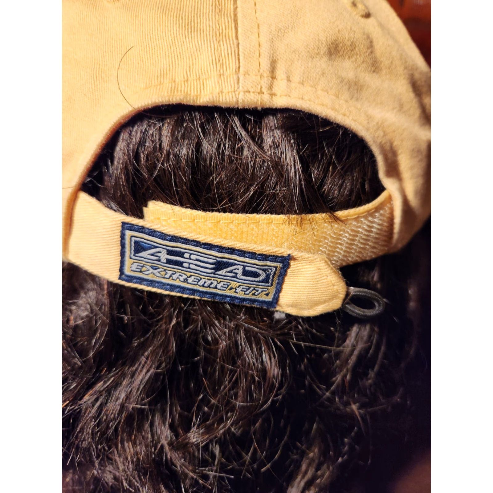 Vintage Ahead Shell Houston Open Golf Redstone Tournament Adjustable Yellow Hat Cap Size ONE SIZE - 4 Thumbnail
