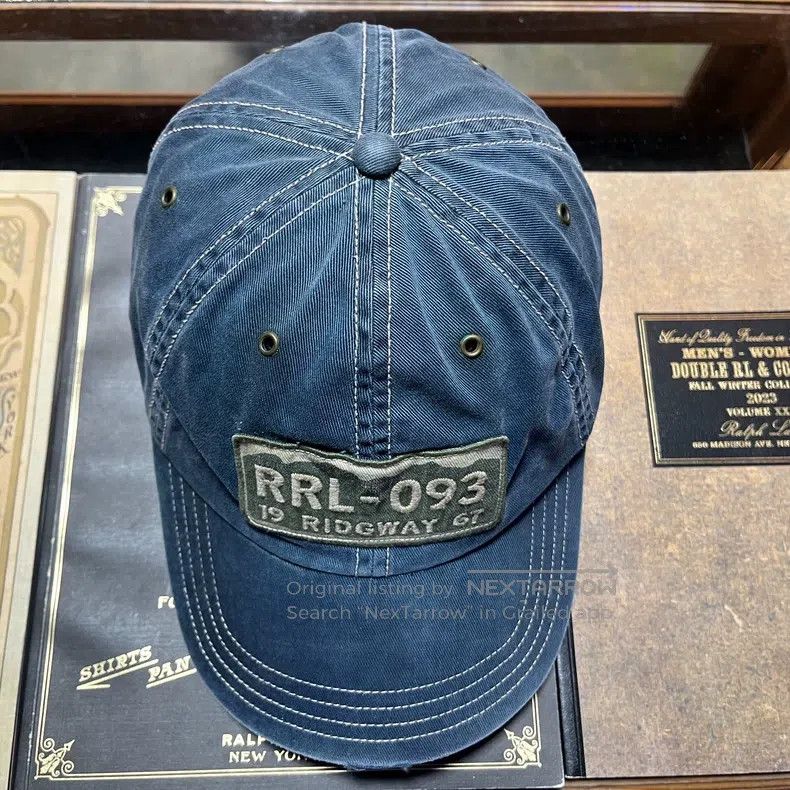 RRL Ralph Lauren RRL Ralph Lauren Trucker hat, baseball cap, hat Size ONE SIZE - 5 Thumbnail