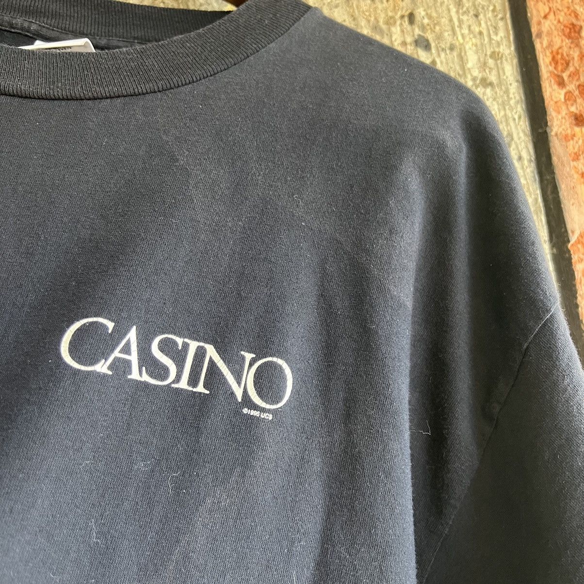 Vintage VTG 1995 Casino Movie Promo Tee Shirt Goodfellas Taxi Driver Size US XL / EU 56 / 4 - 5 Thumbnail