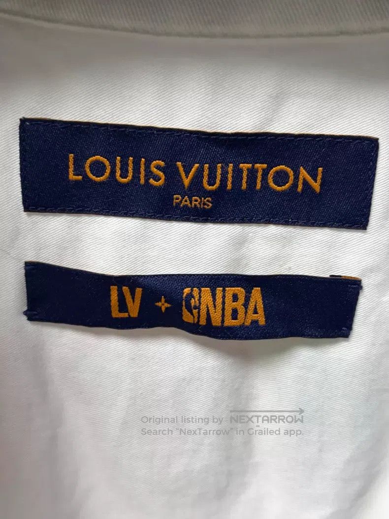 Louis Vuitton Louis Vuitton NBA Co-branded Short Sleeve Shirt Size US M / EU 48-50 / 2 - 3 Thumbnail