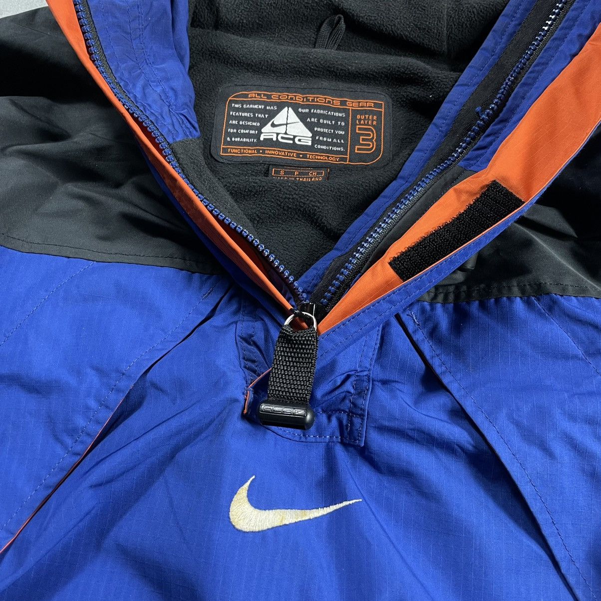 Nike ACG VINTAGE NIKE ACG CLIMA FIT ANORAK JACKET Size US S / EU 44-46 / 1 - 13 Thumbnail