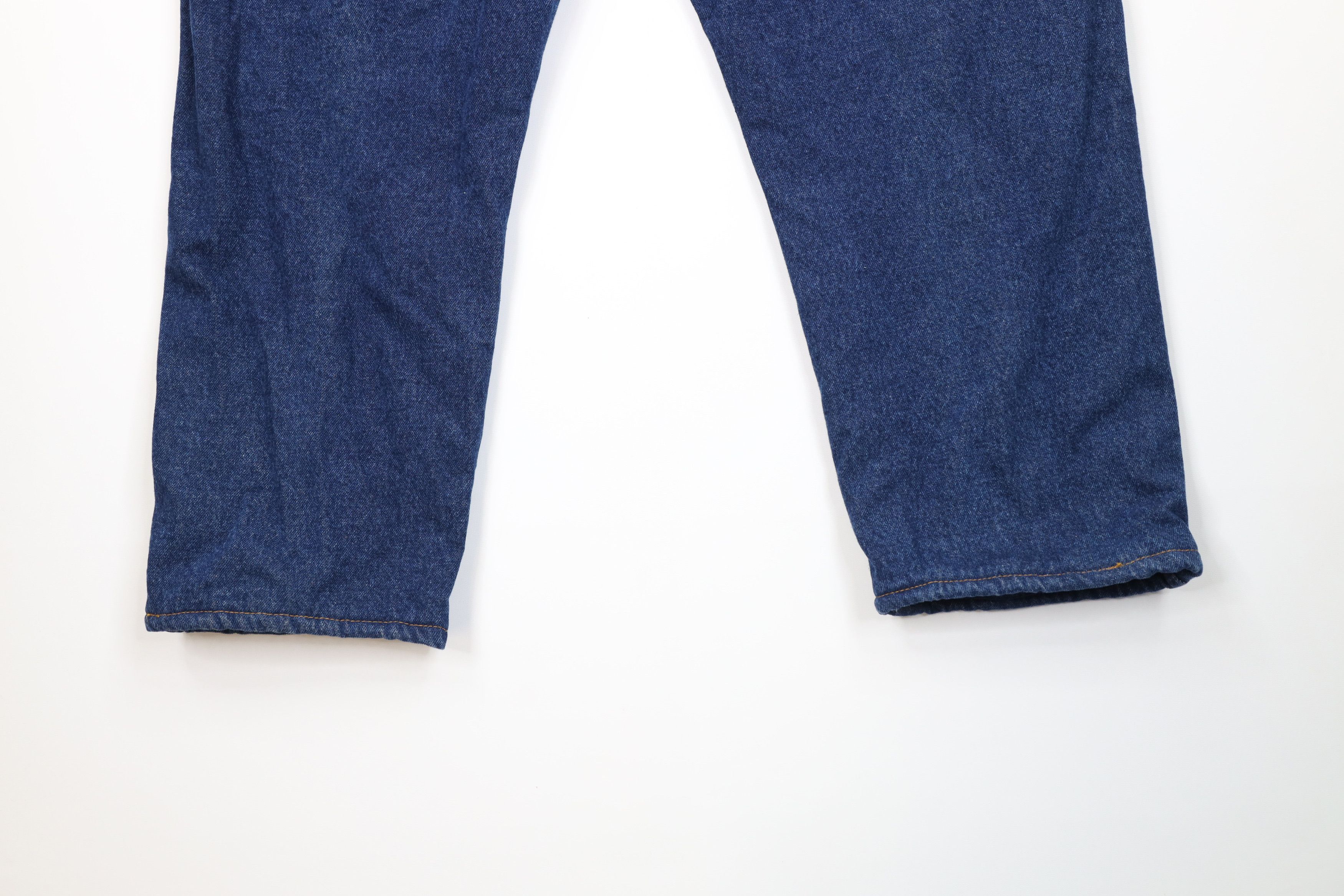 Cabelas Vintage Cabelas Heavyweight Lined Wide Leg Denim Jeans Blue Size US 42 / EU 58 - 15 Thumbnail