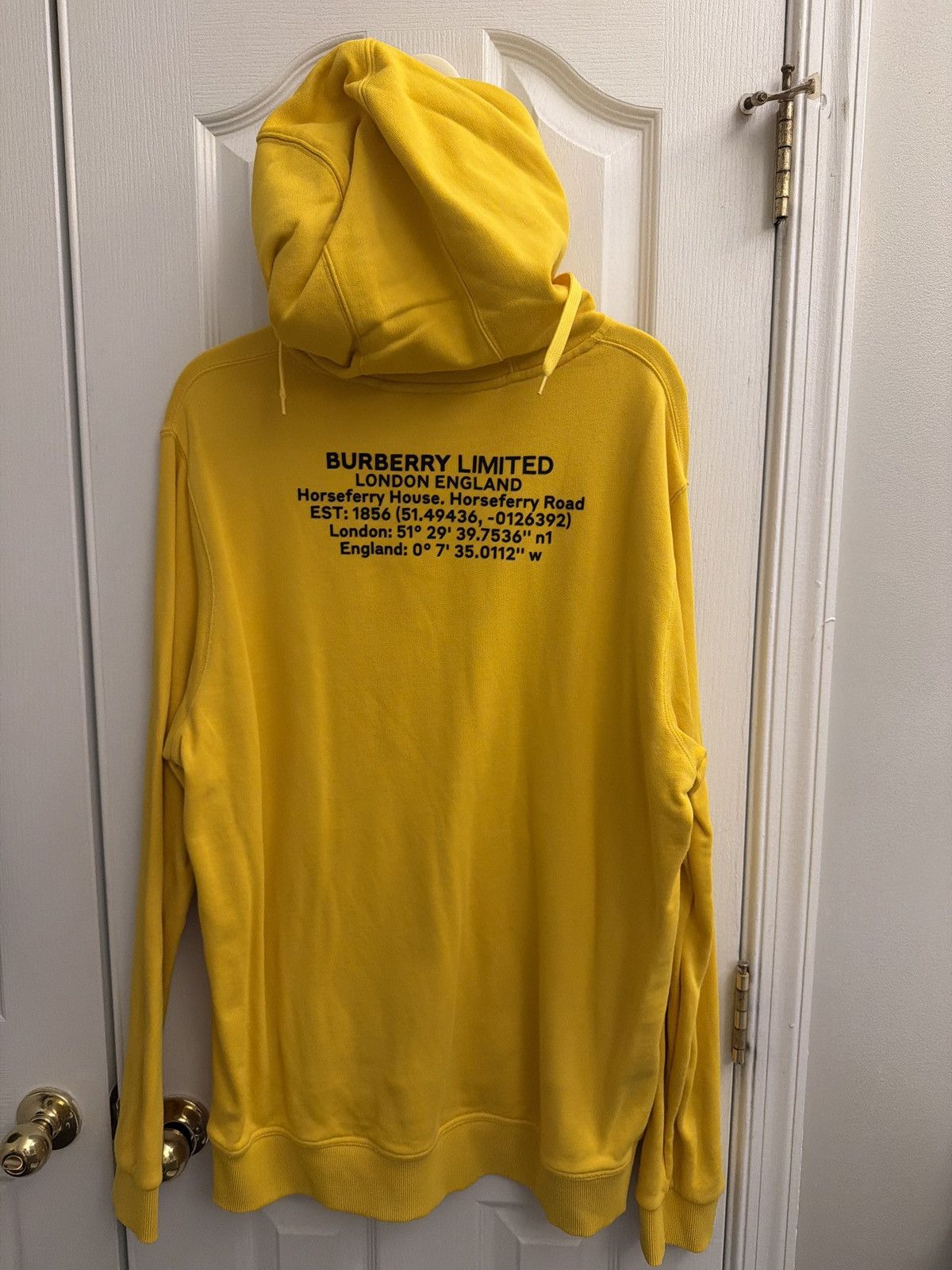 Burberry Burberry logo print hoodie size L Size US L / EU 52-54 / 3 - 2 Thumbnail
