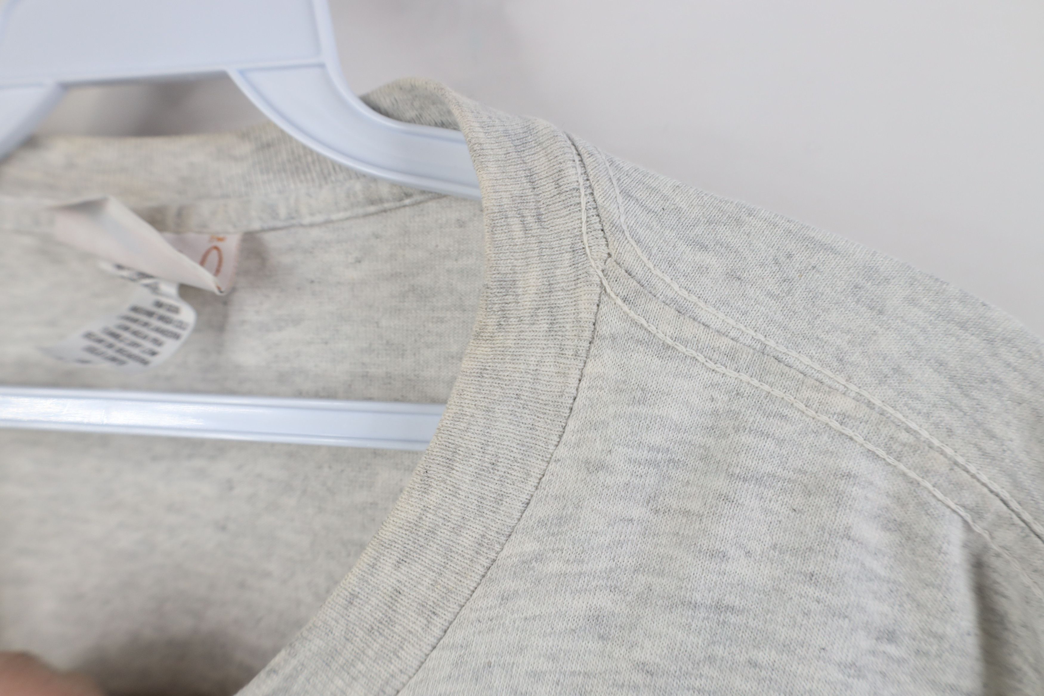 Vintage Vtg 90s Streetwear Football 67 Sleep Night T-Shirt Gray Size L / US 10 / IT 46 - 10 Thumbnail