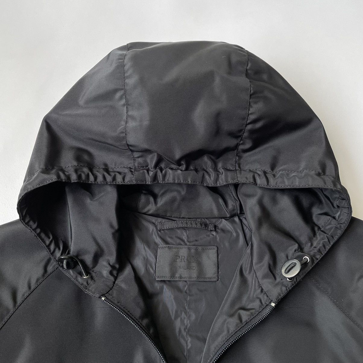 Prada S/S 07 Black Nylon Utility Jacket Size US M / EU 48-50 / 2 - 4 Thumbnail