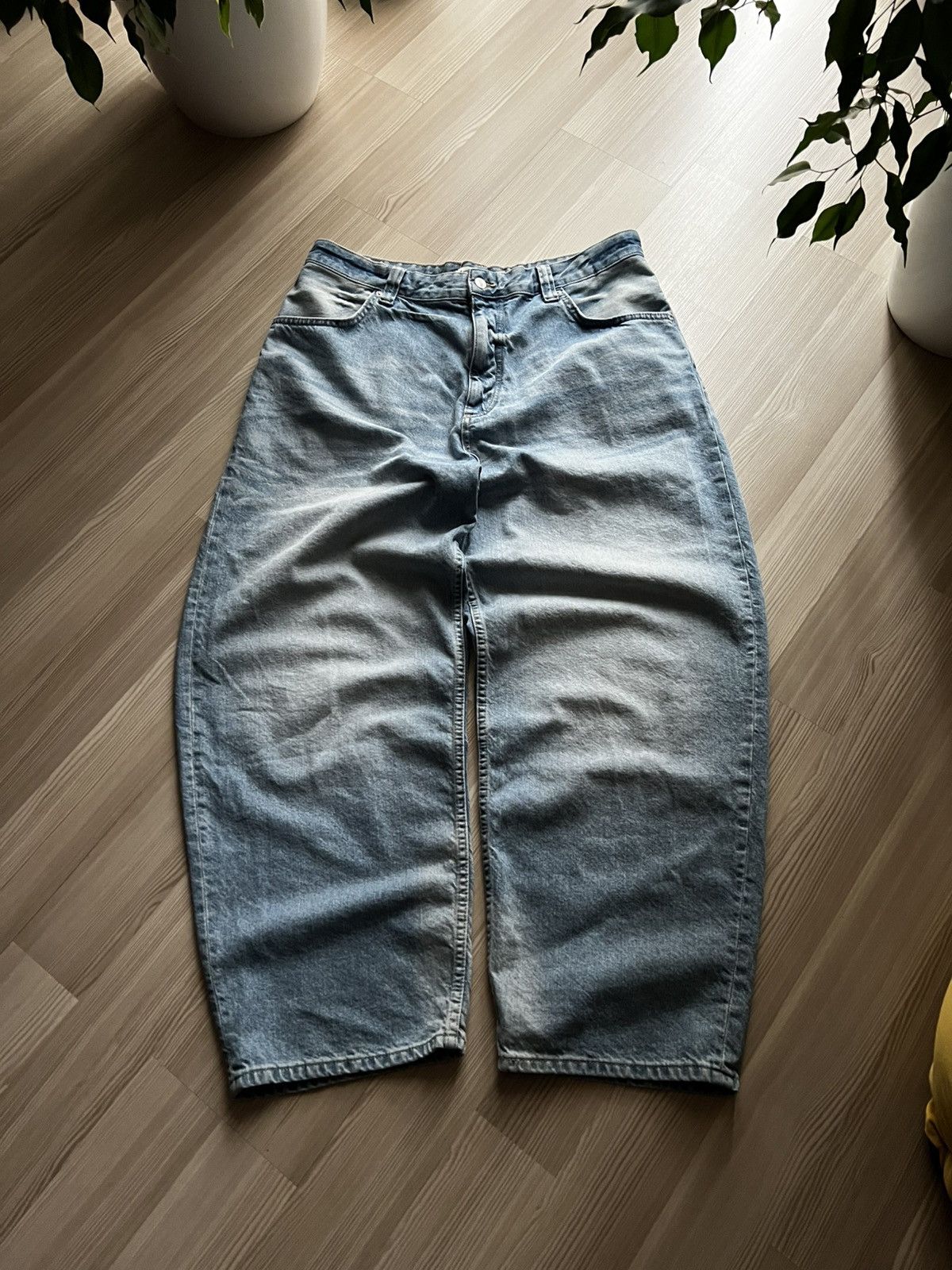 Other CRAZY VINTAGE BAGGY BLUE DENIM JEANS JNCO STYLE Y2K Size US 34 / EU 50 - 1 Thumbnail