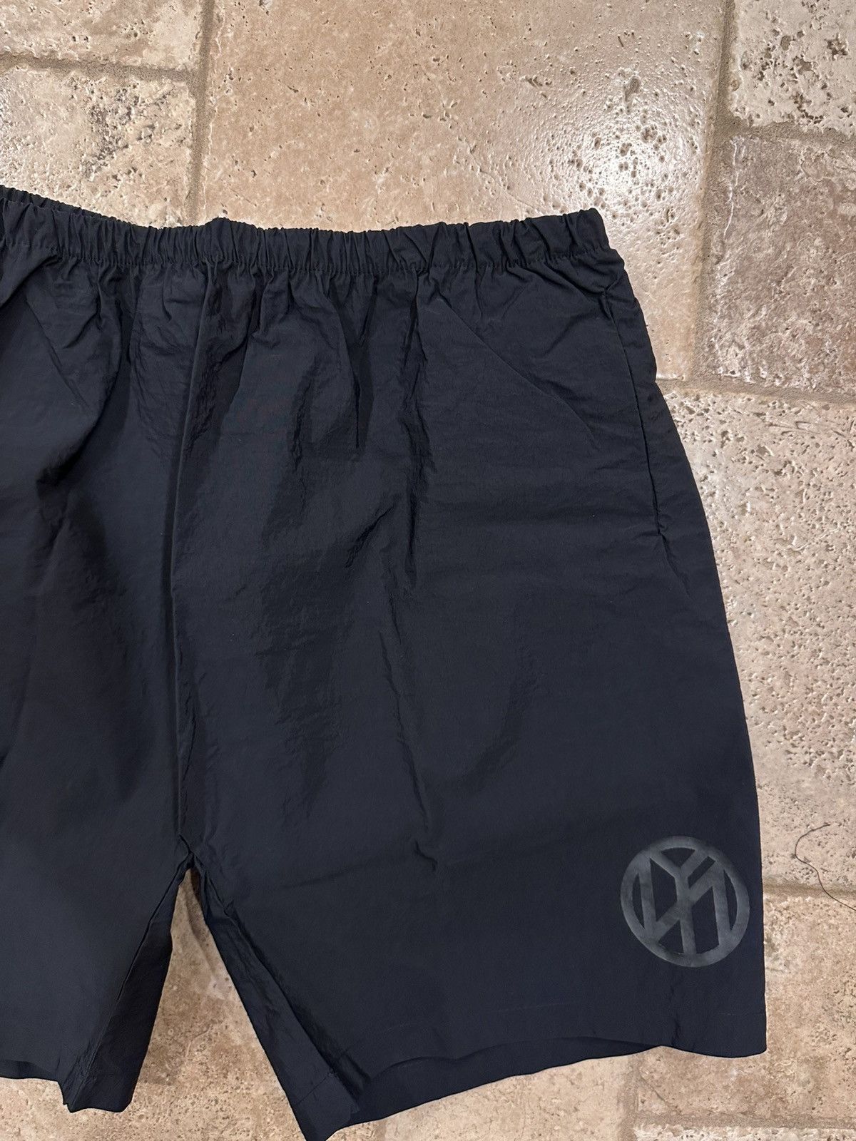 Yeezy Yeezy Kanye West SH-01 04 Black Nylon Logo Shorts size 3 Size US 34 / EU 50 - 3 Thumbnail