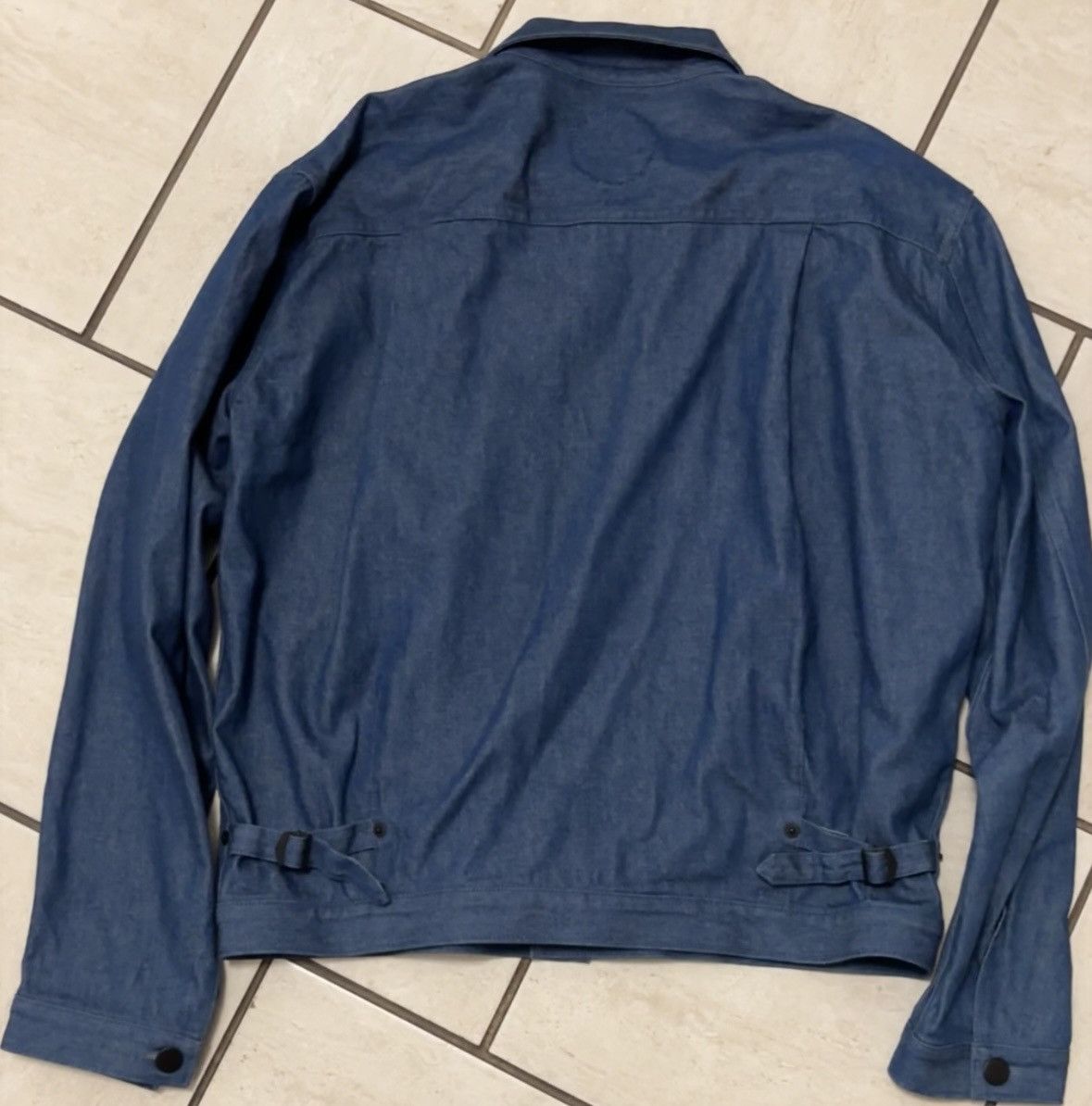 Vintage Embroidered Logo Denim Jacket Size US S / EU 44-46 / 1 - 2 Thumbnail