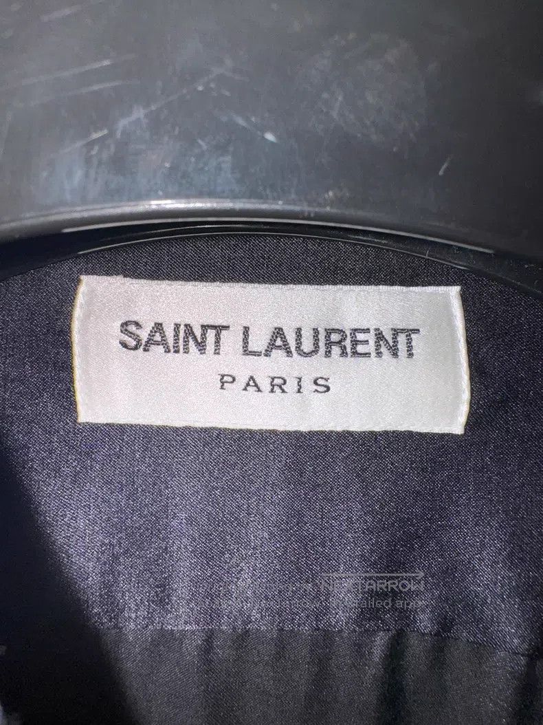 Saint Laurent Paris Saint Laurent Paris Mulberry Silk Black Samurai Accordion Size XS / US 0-2 / IT 36-38 - 5 Thumbnail