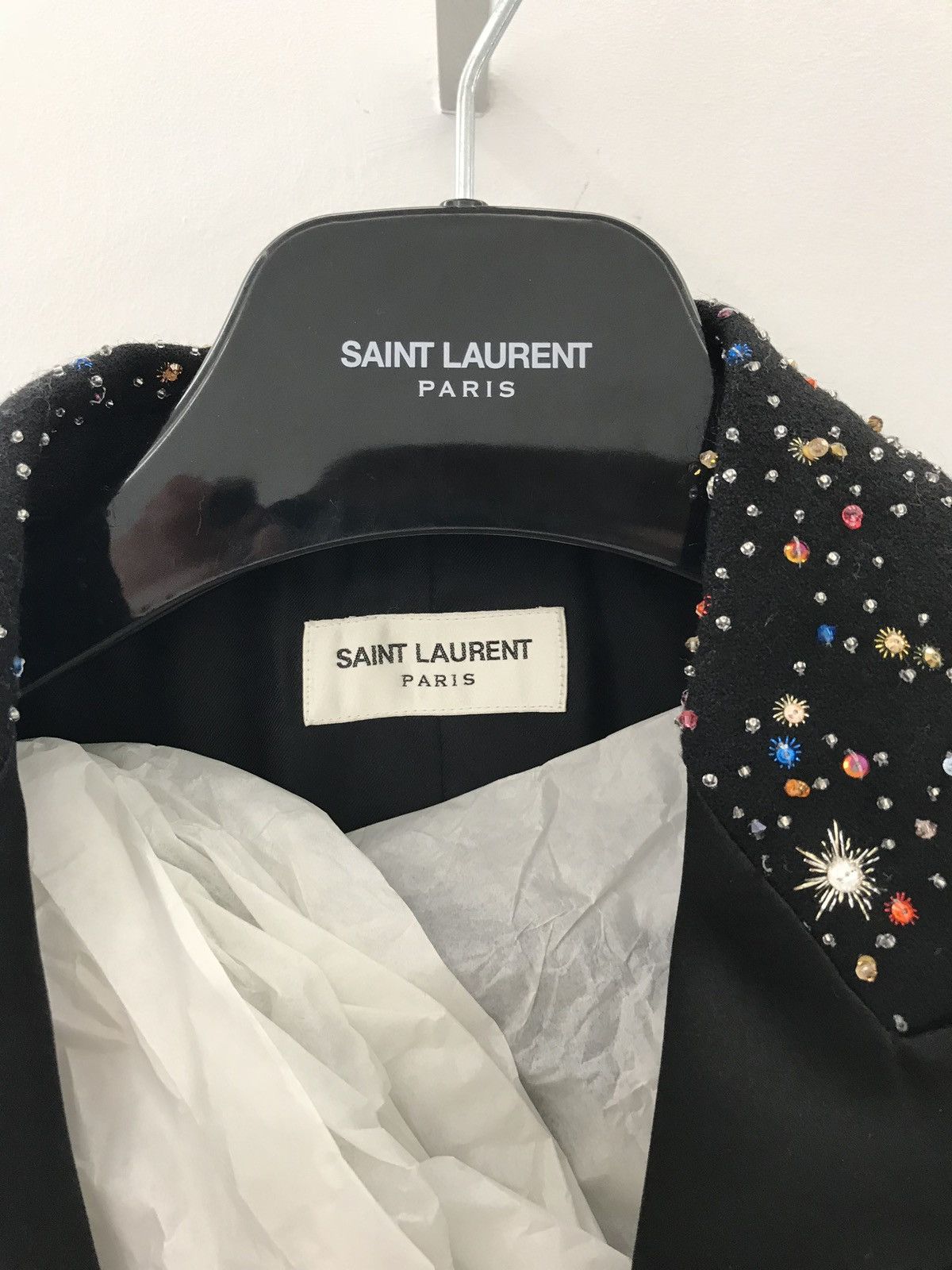 Saint Laurent Paris Cosmic blazer Hedi Slimane BRAND NEW Size 46S - 9 Thumbnail