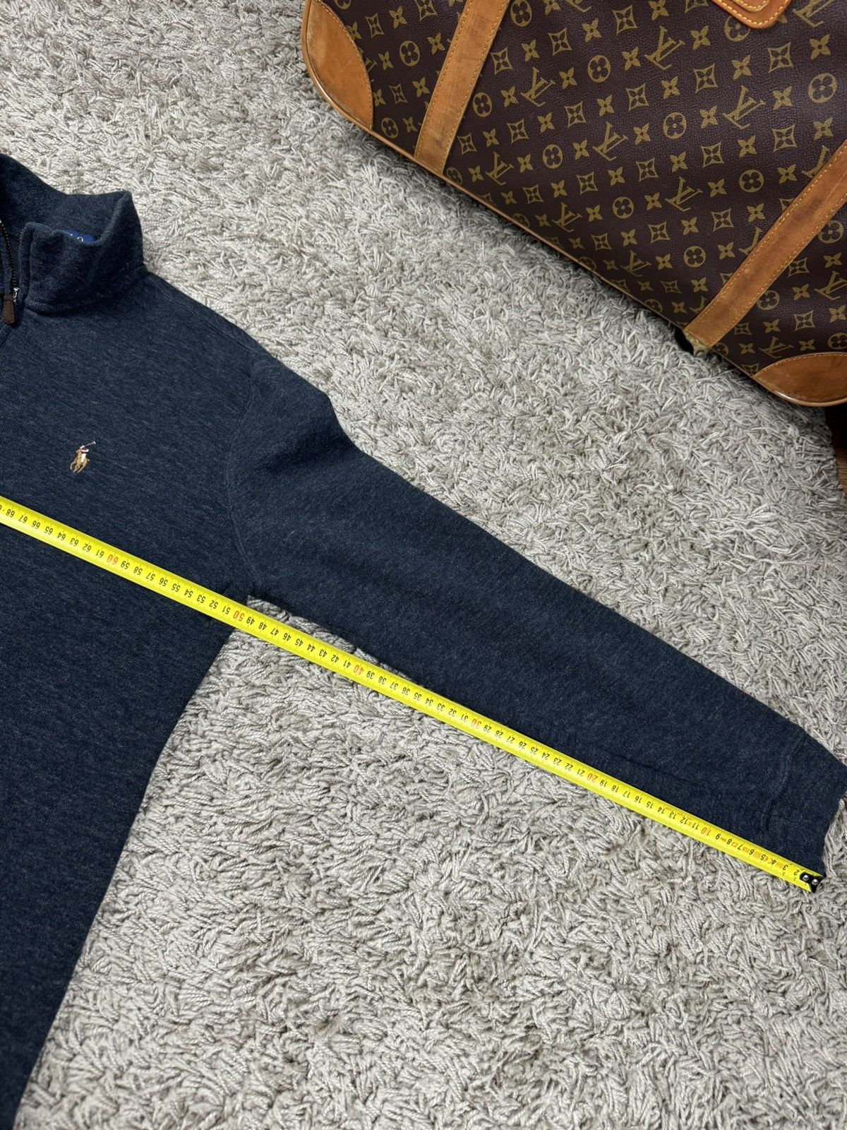 Polo Ralph Lauren 1/4 zip sweatshirt Polo Ralph Lauren original old money item Size US S / EU 44-46 / 1 - 7 Thumbnail
