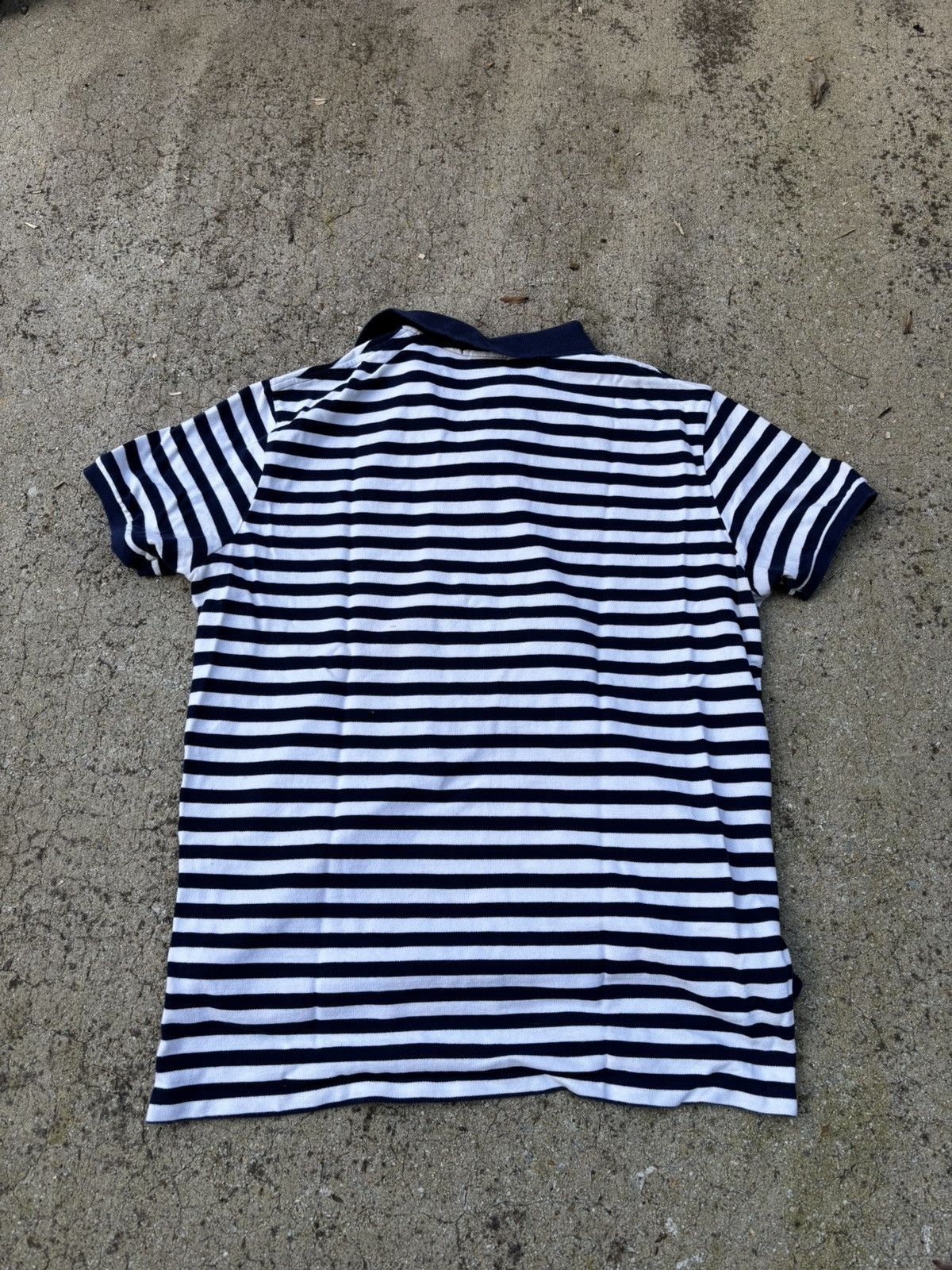 Polo Ralph Lauren Vintage Polo Ralph Lauren Striped Polo Shirt Size US L / EU 52-54 / 3 - 3 Thumbnail