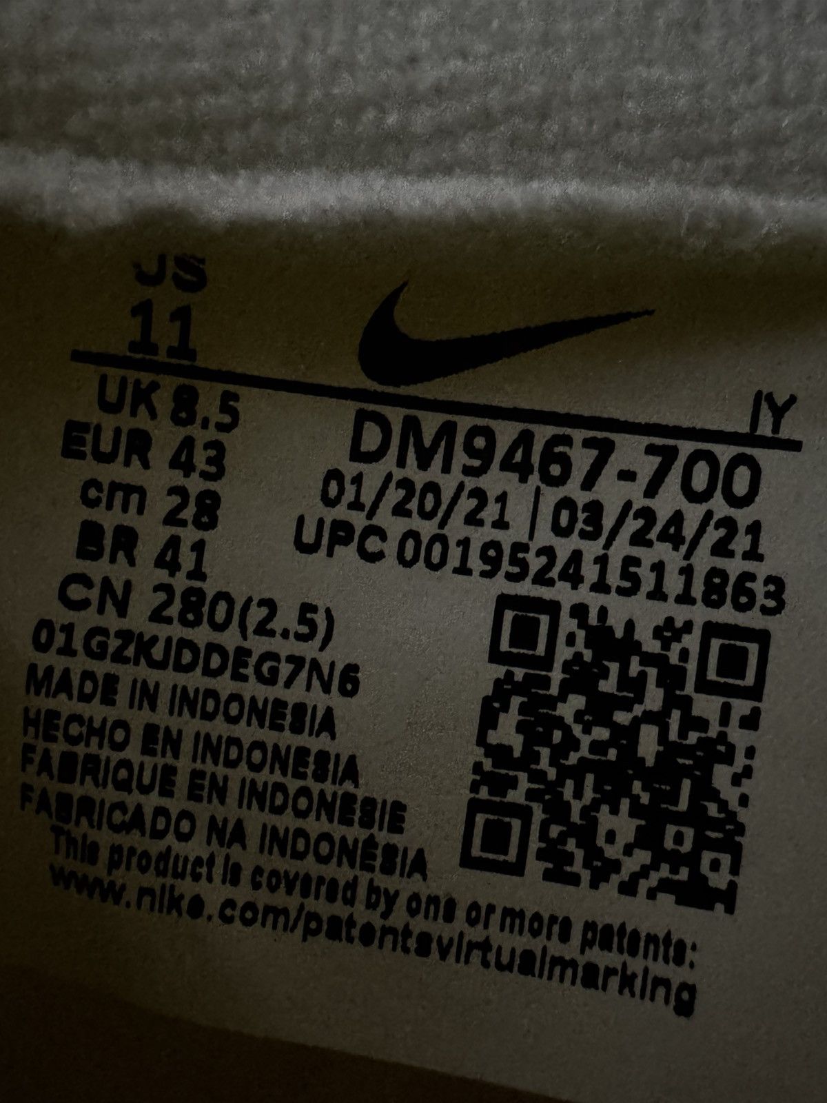 Nike Nike Dunk Low ‘Yellow Strike’ Size US 9.5 / EU 42-43 - 8 Thumbnail
