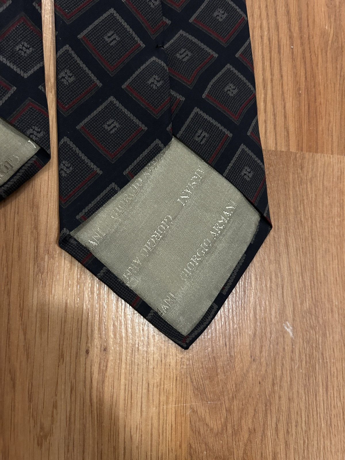 Giorgio Armani Giorgi Armani silk tie Size ONE SIZE - 2 Thumbnail