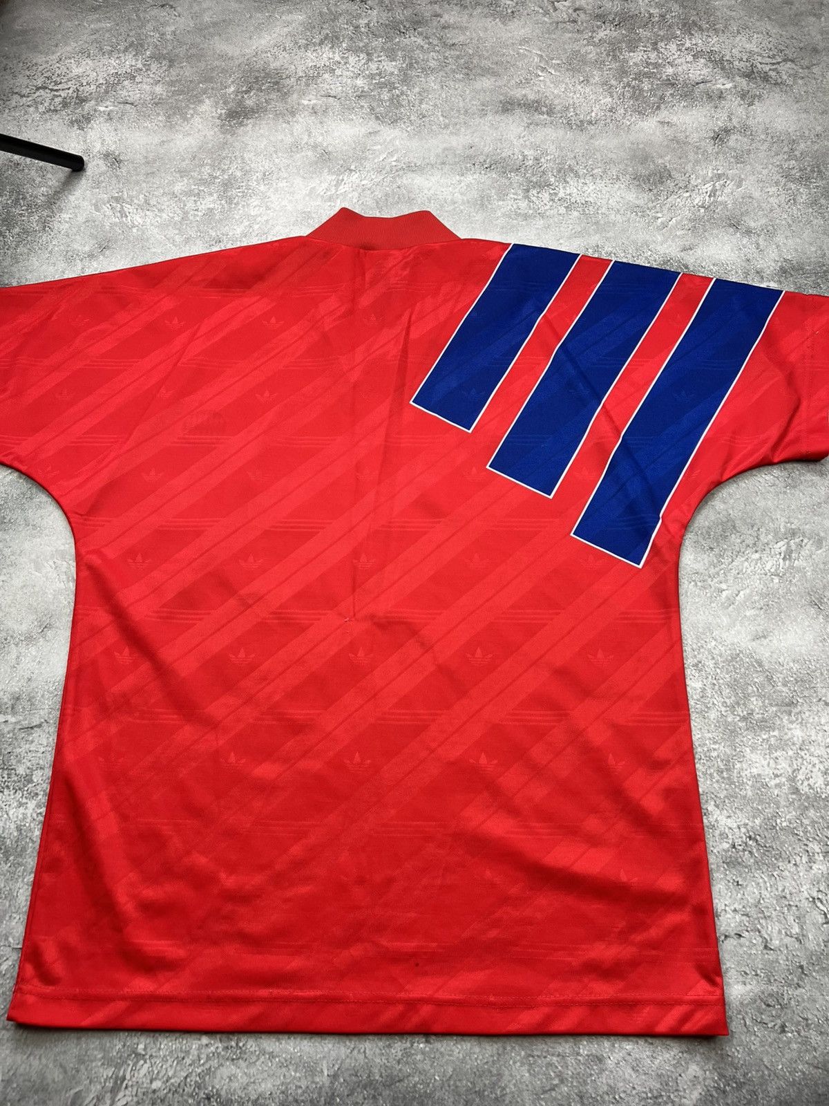 Adidas Adidas Bayern Munchen 1991/1992/1993 Home Kit Soccer Jersey Size US M / EU 48-50 / 2 - 7 Thumbnail