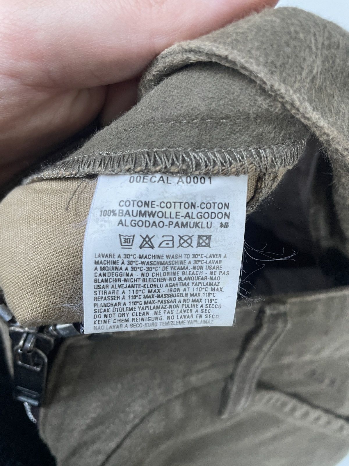 Diesel Diesel pants y2k low waist olive green Size 28" / US 6 / IT 42 - 9 Thumbnail
