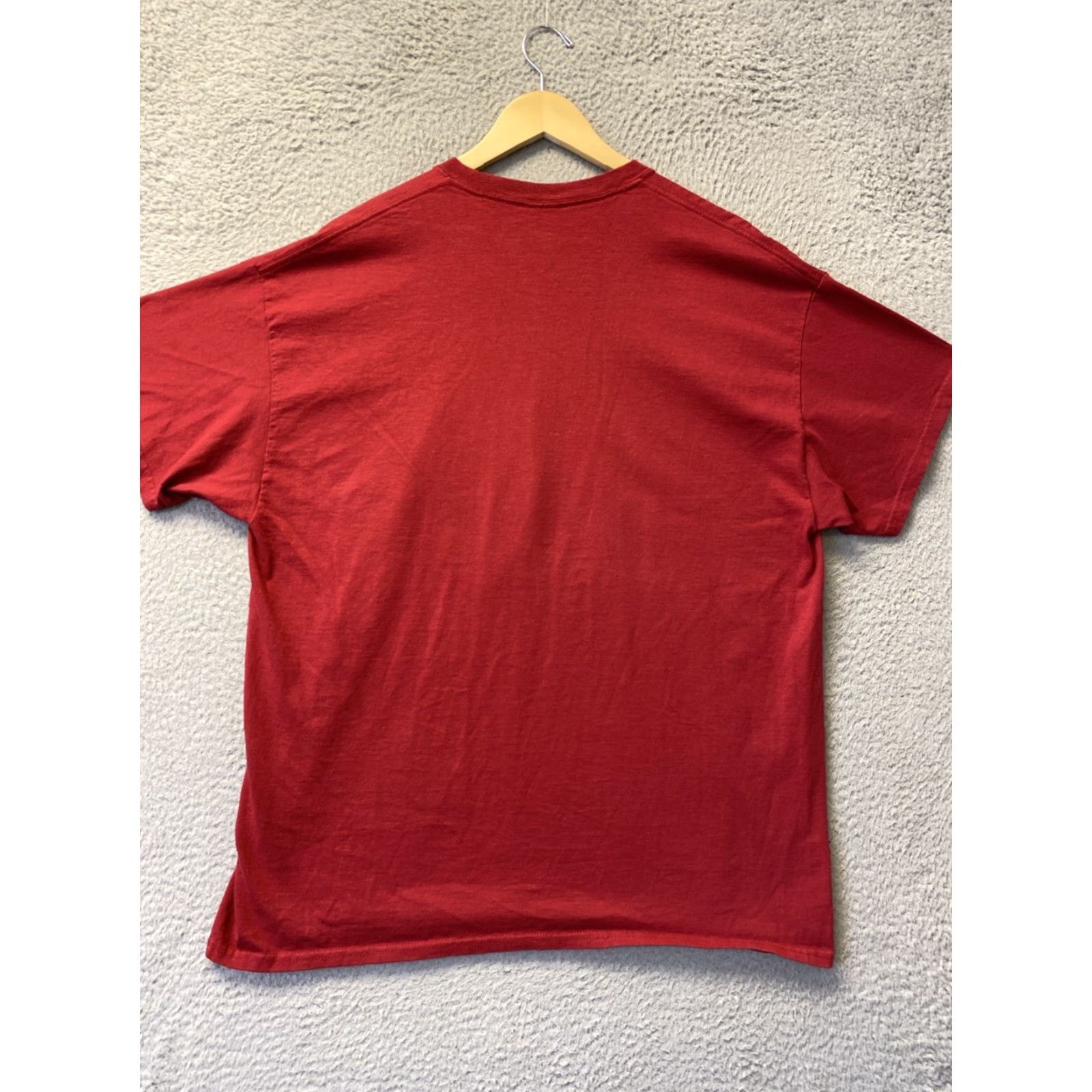 Gildan VINTAGE Gildan Kappa League Graphic Print T-Shirt Unisex XL Red Cotton 2020s Mens Size US XL / EU 56 / 4 - 7 Thumbnail