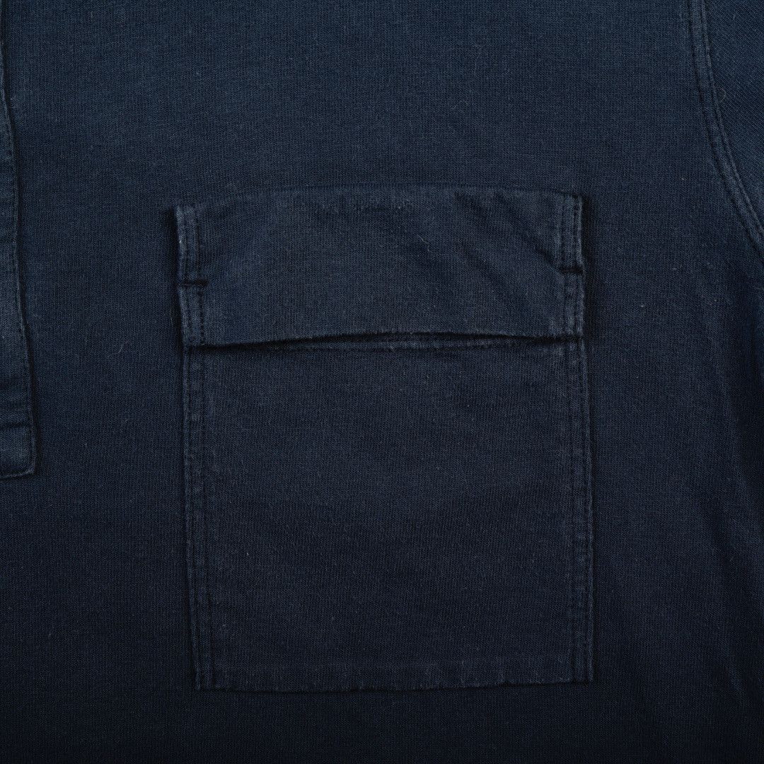 Stone Island Stone Island Plain Pocket Long Sleeve T-shirt Blue Size US L / EU 52-54 / 3 - 3 Thumbnail